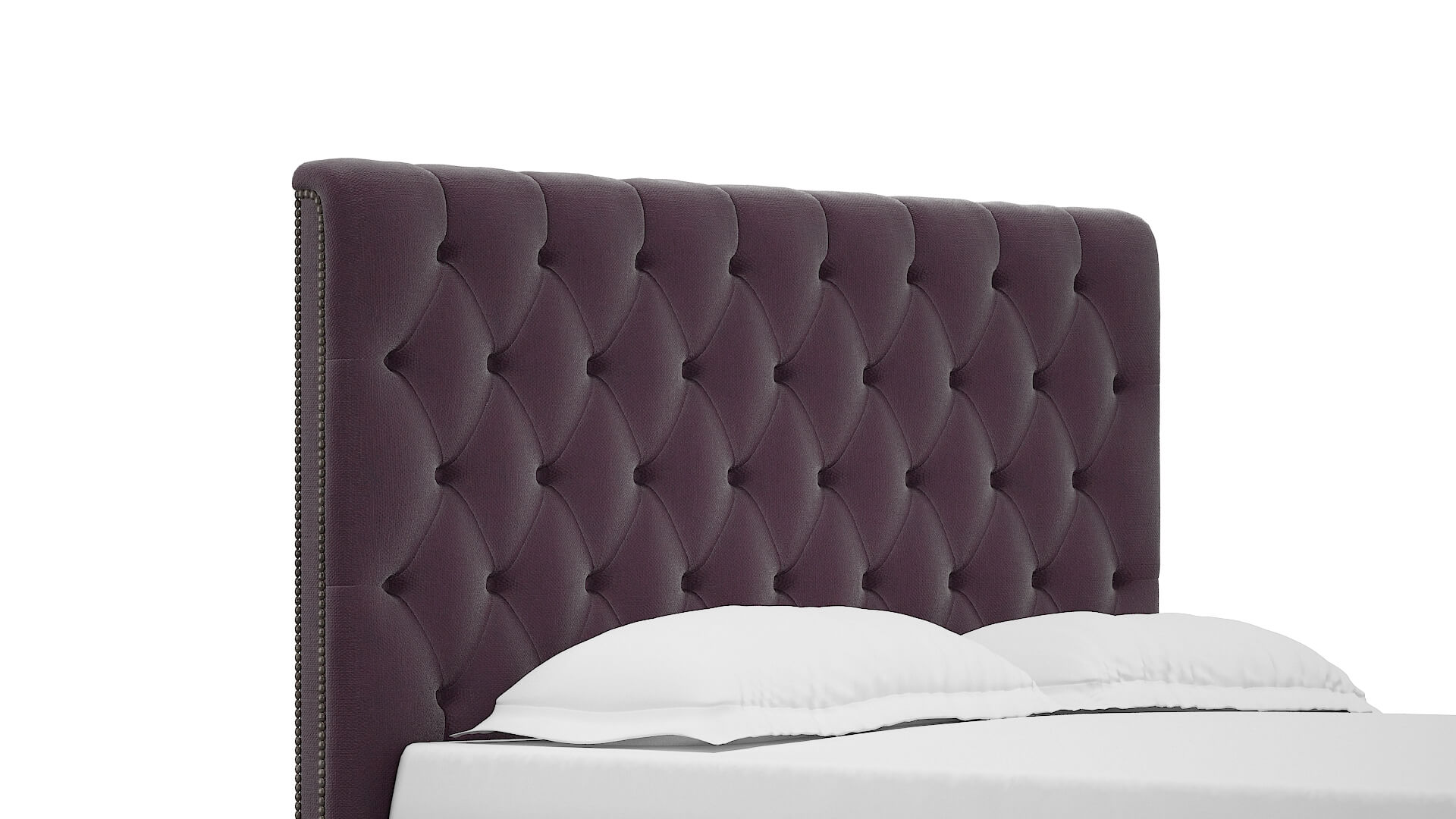 Remy Bella Aubergine Bed Queen Headboard