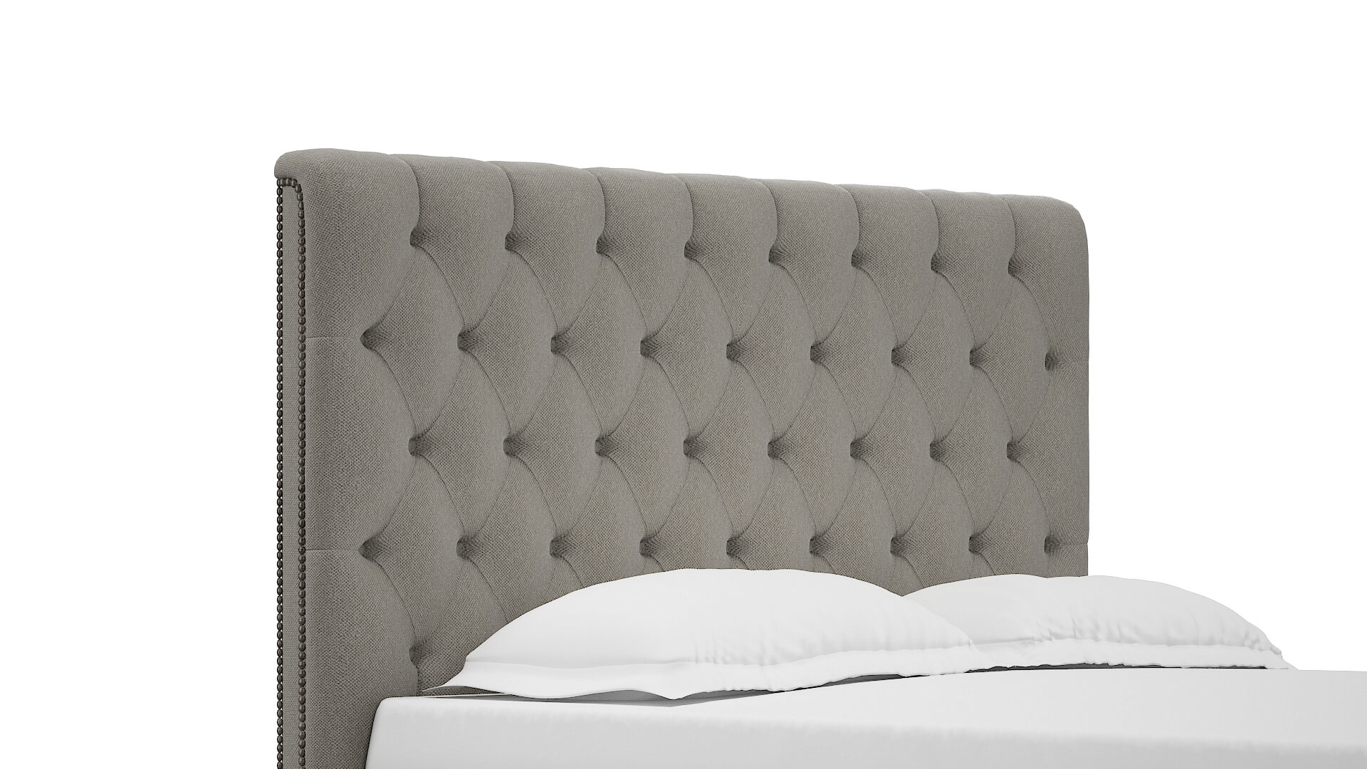 Remy Oscar Silver Bed Queen Headboard