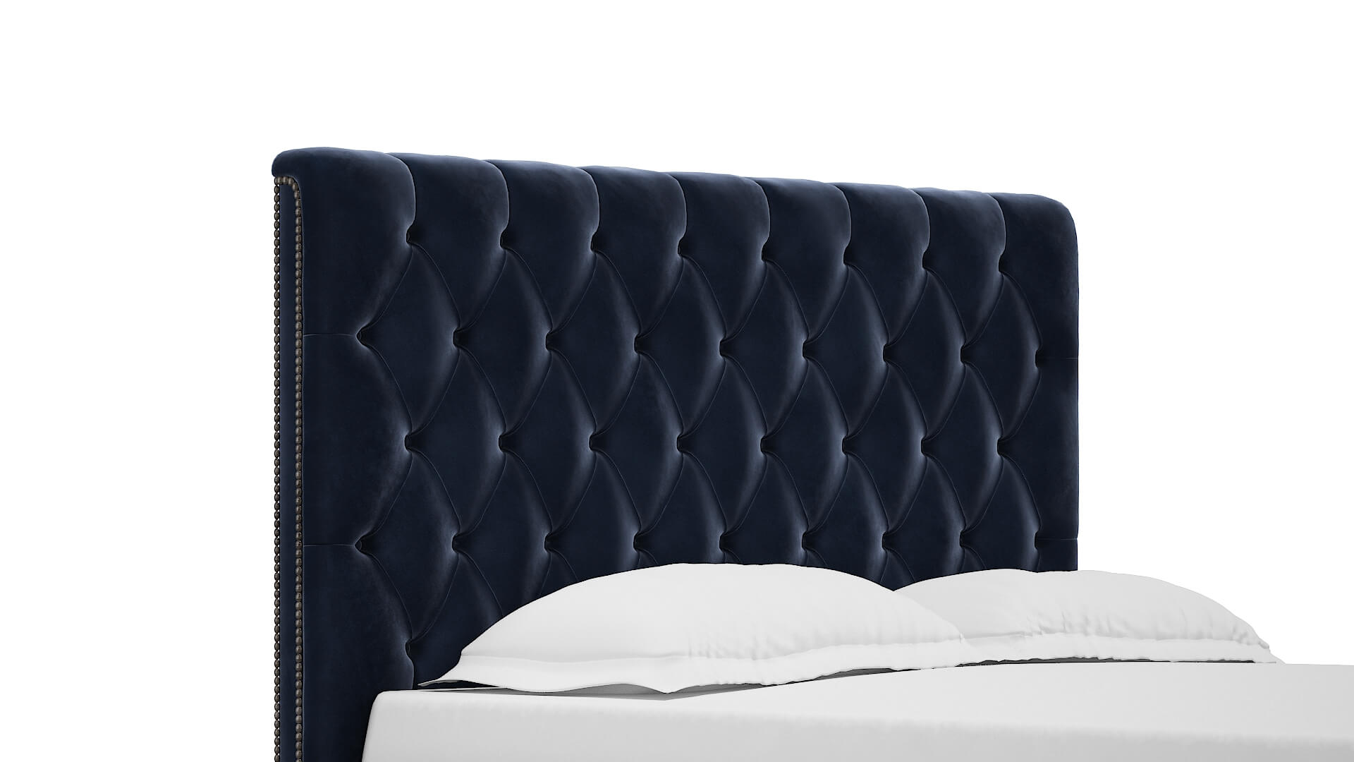 Remy Royale Cobalt Bed Queen Headboard