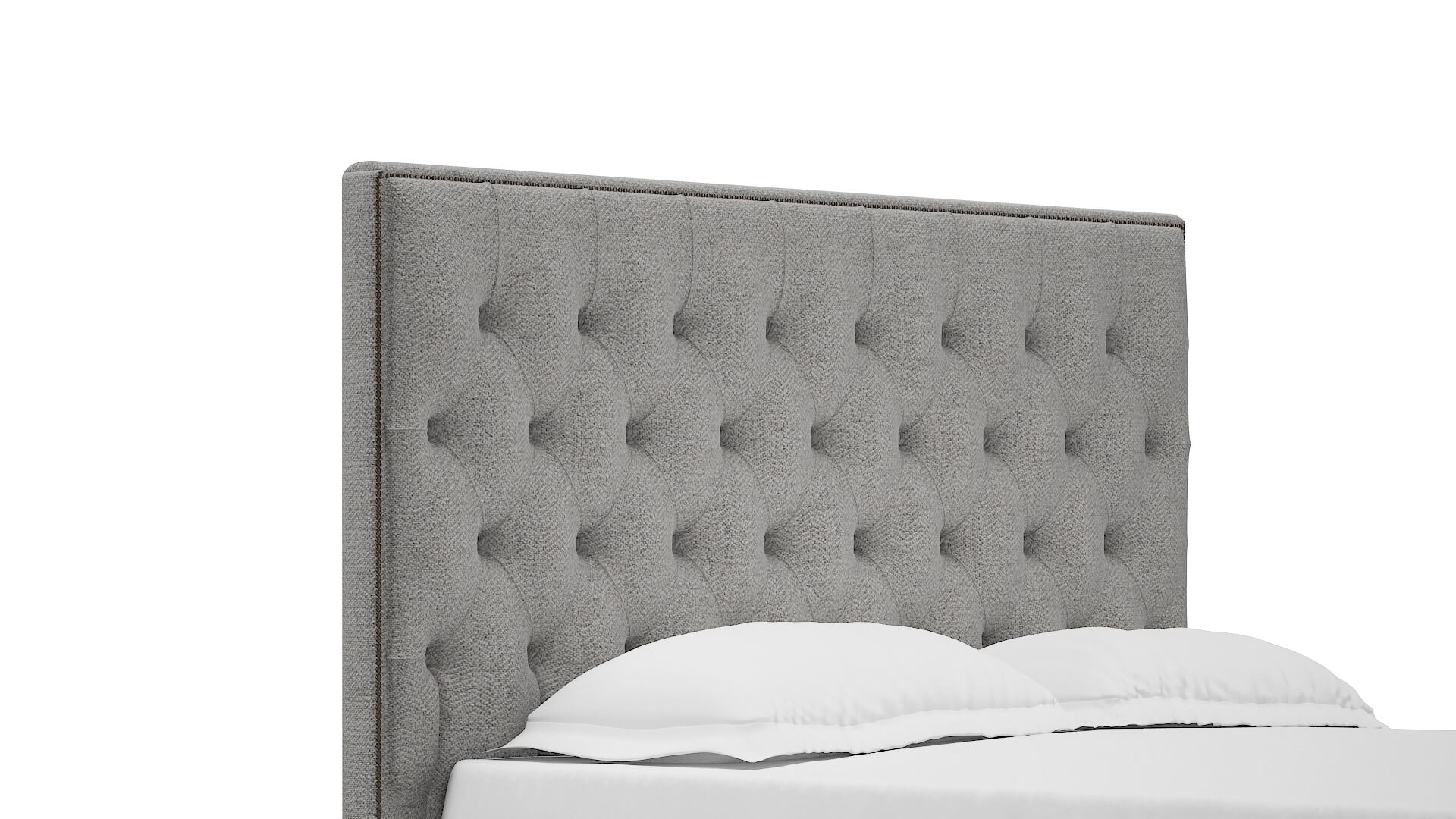 Rimini Catalina Silver Bed Queen Headboard