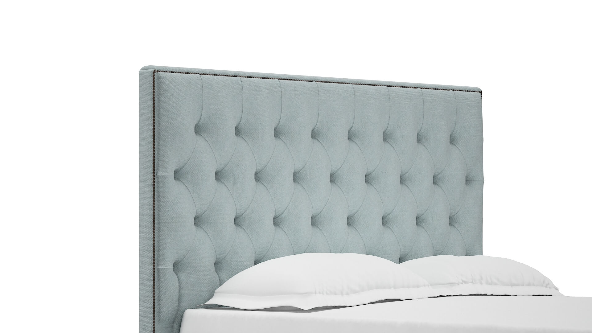 Rimini Clyde Cornflower Bed Queen Headboard
