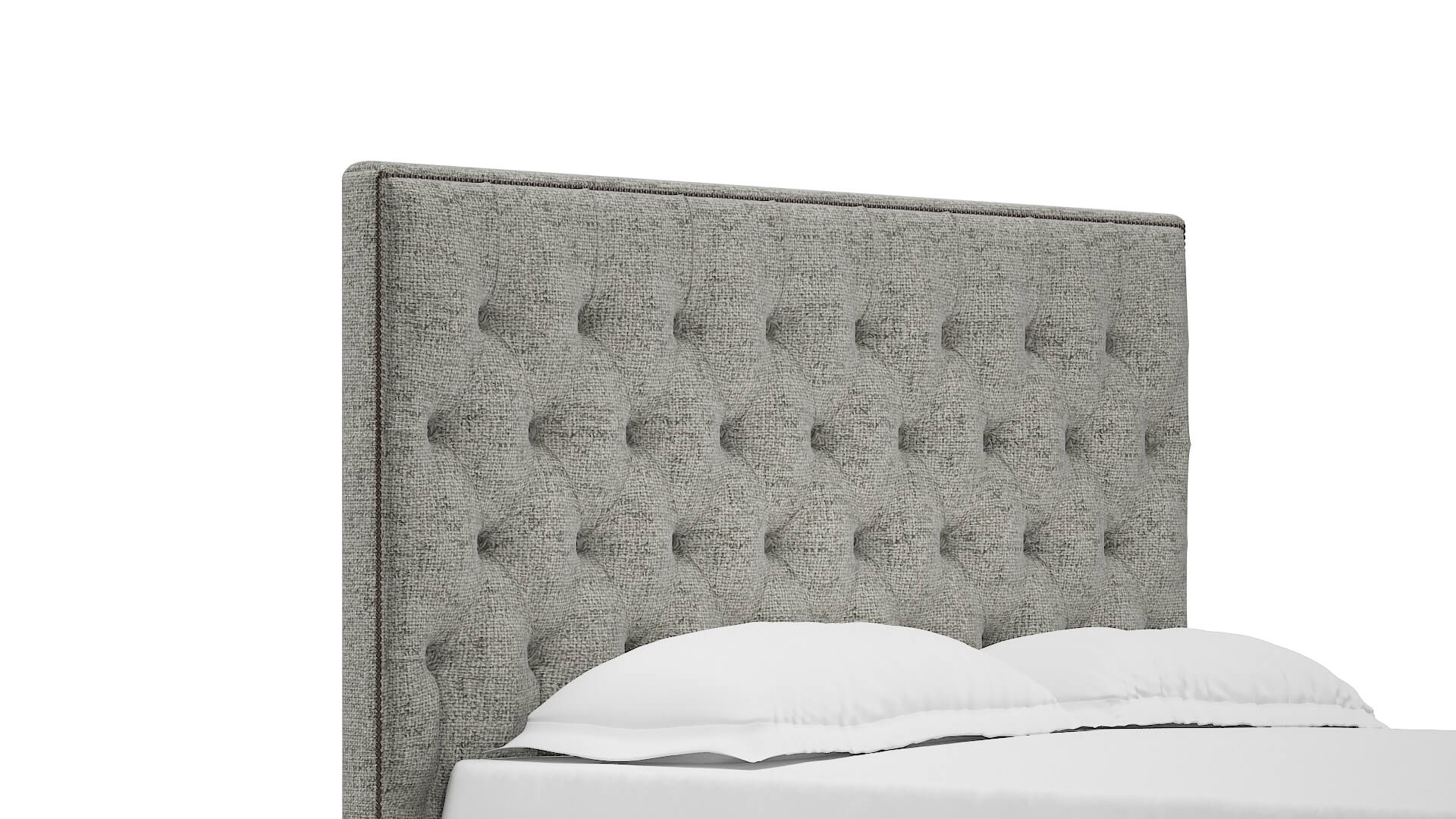 Rimini Derby Silver Bed Queen Headboard