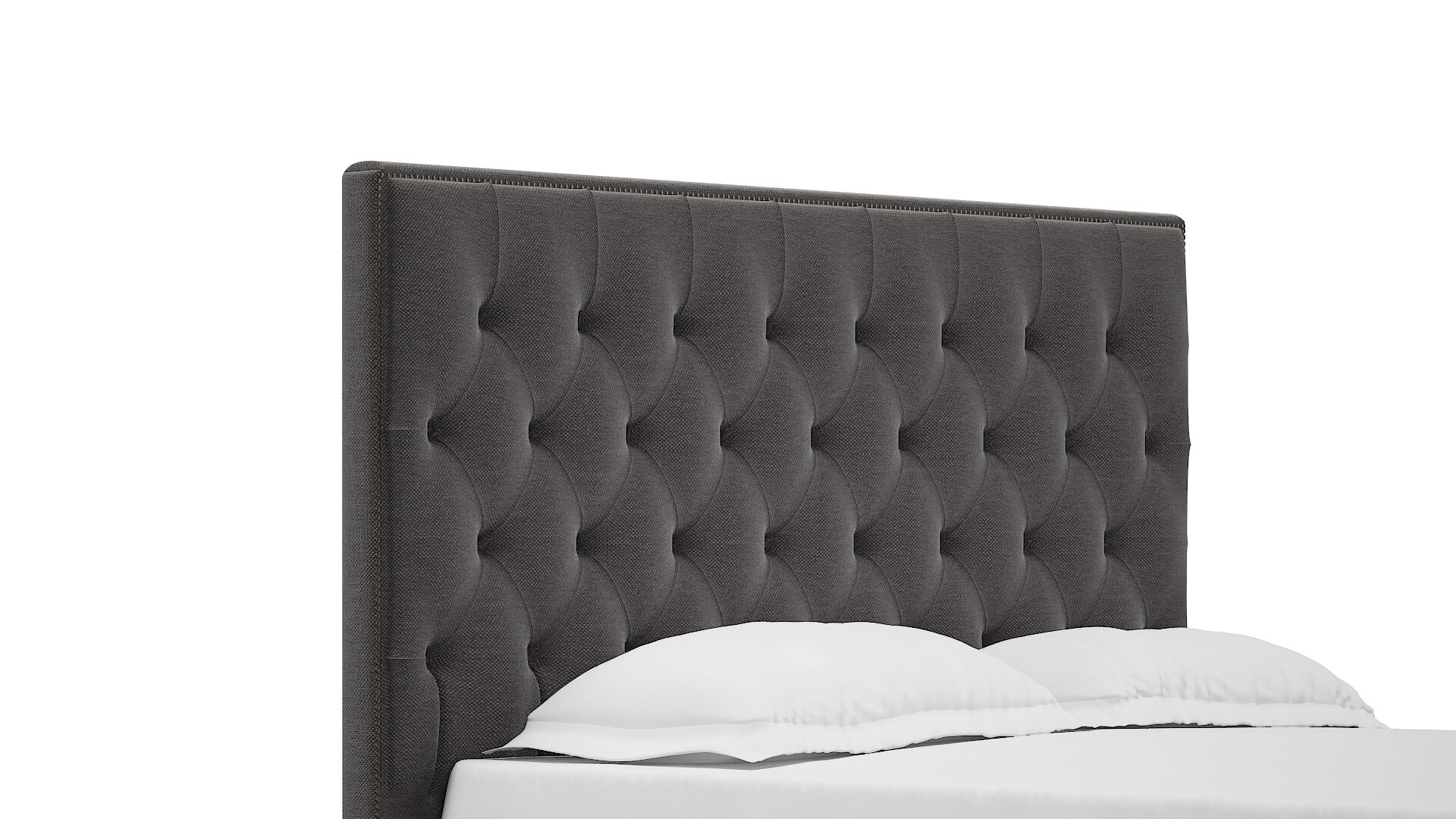 Rimini Oscar Grey Bed Queen Headboard