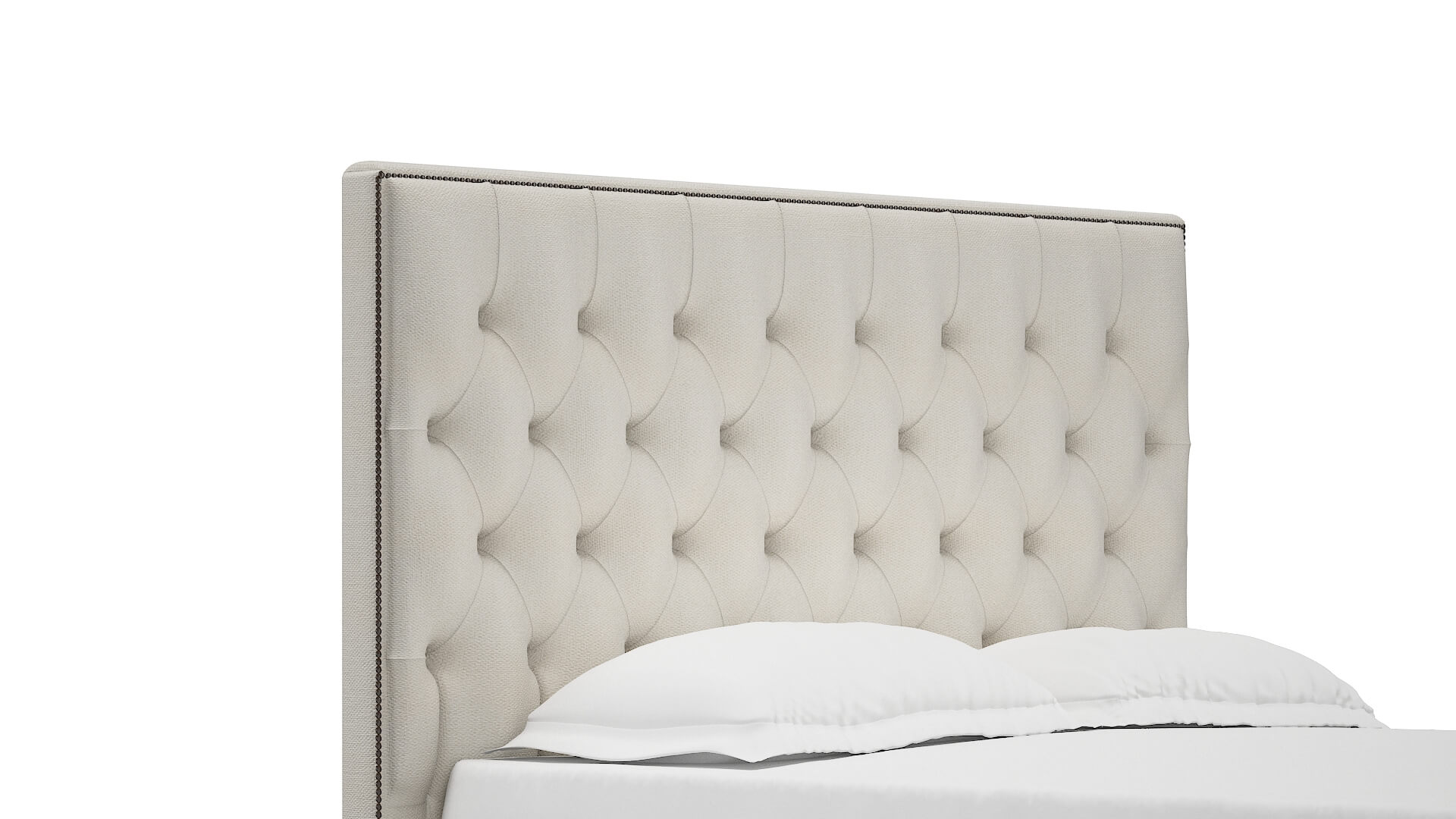 Rimini R_prize Cream Bed Queen Headboard
