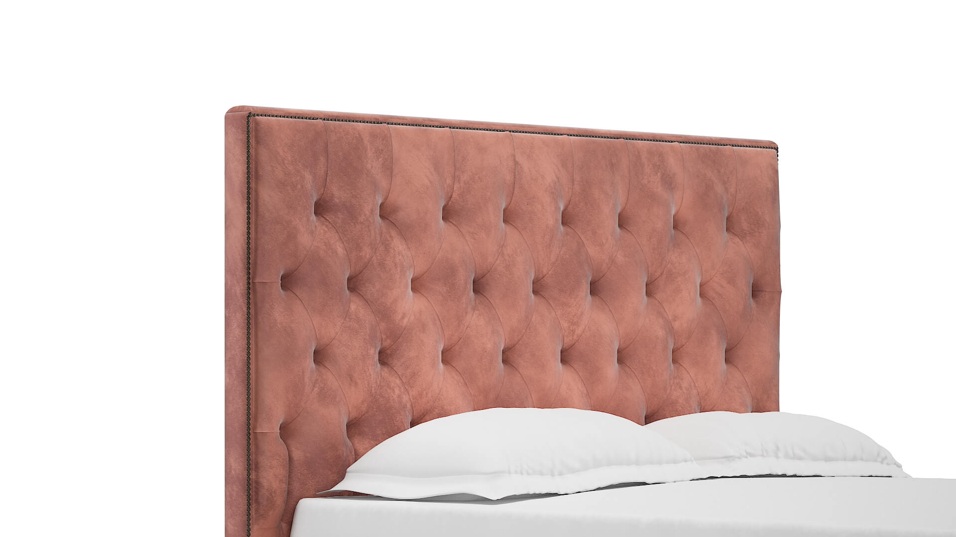 Rimini Royale Blush Bed Queen Headboard