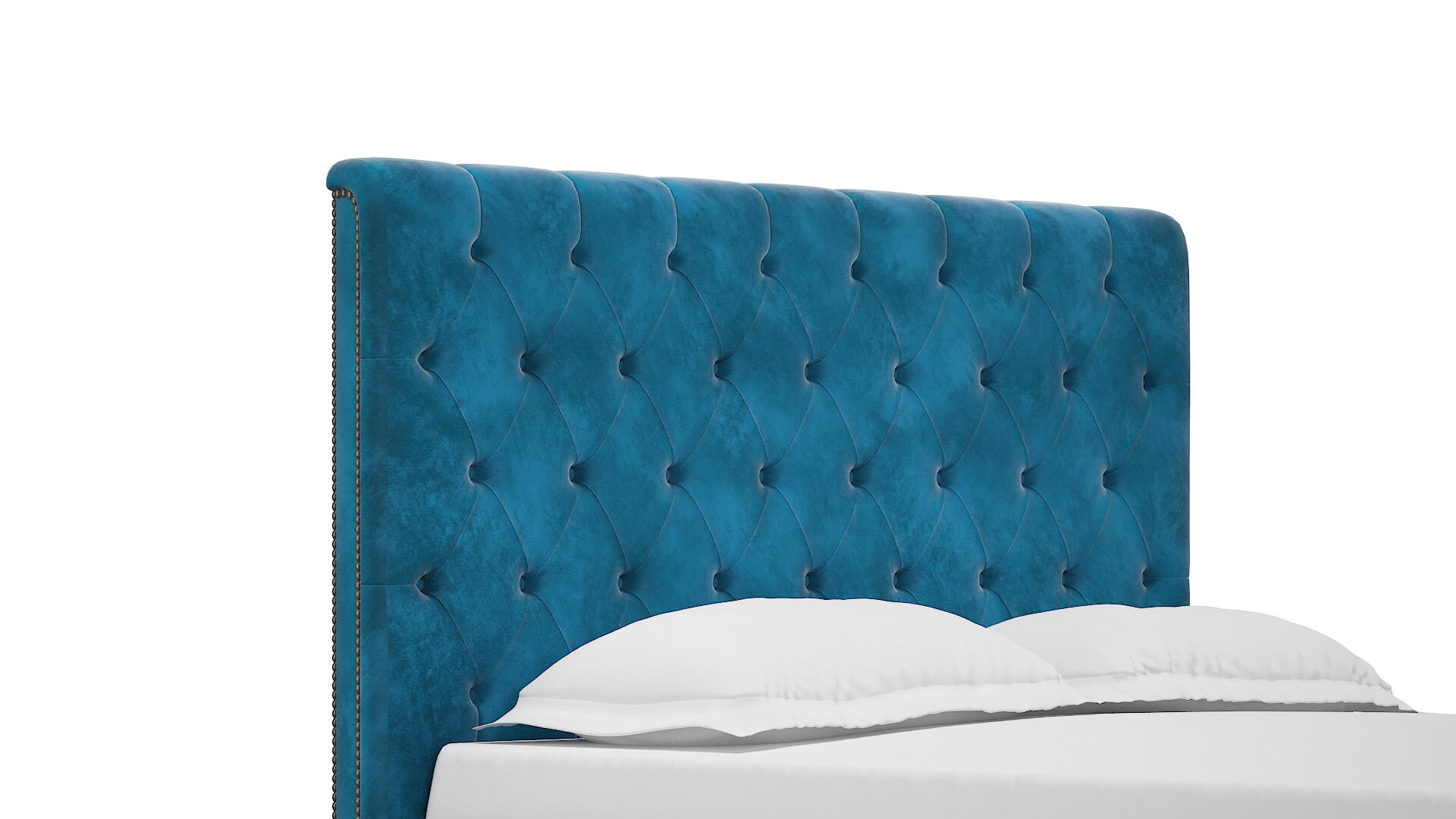Sophia Buzz Teal Bed Queen Headboard