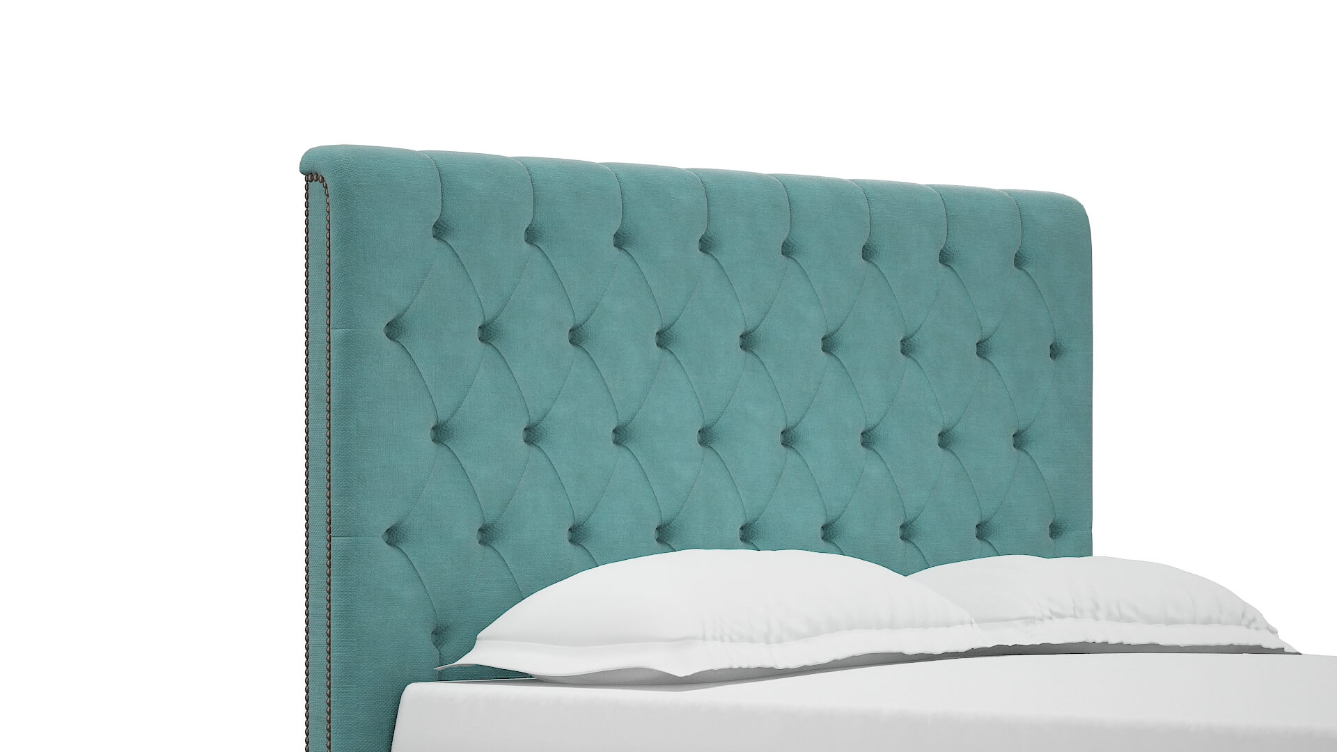 Sophia Dream_d French_blue Bed Queen Headboard
