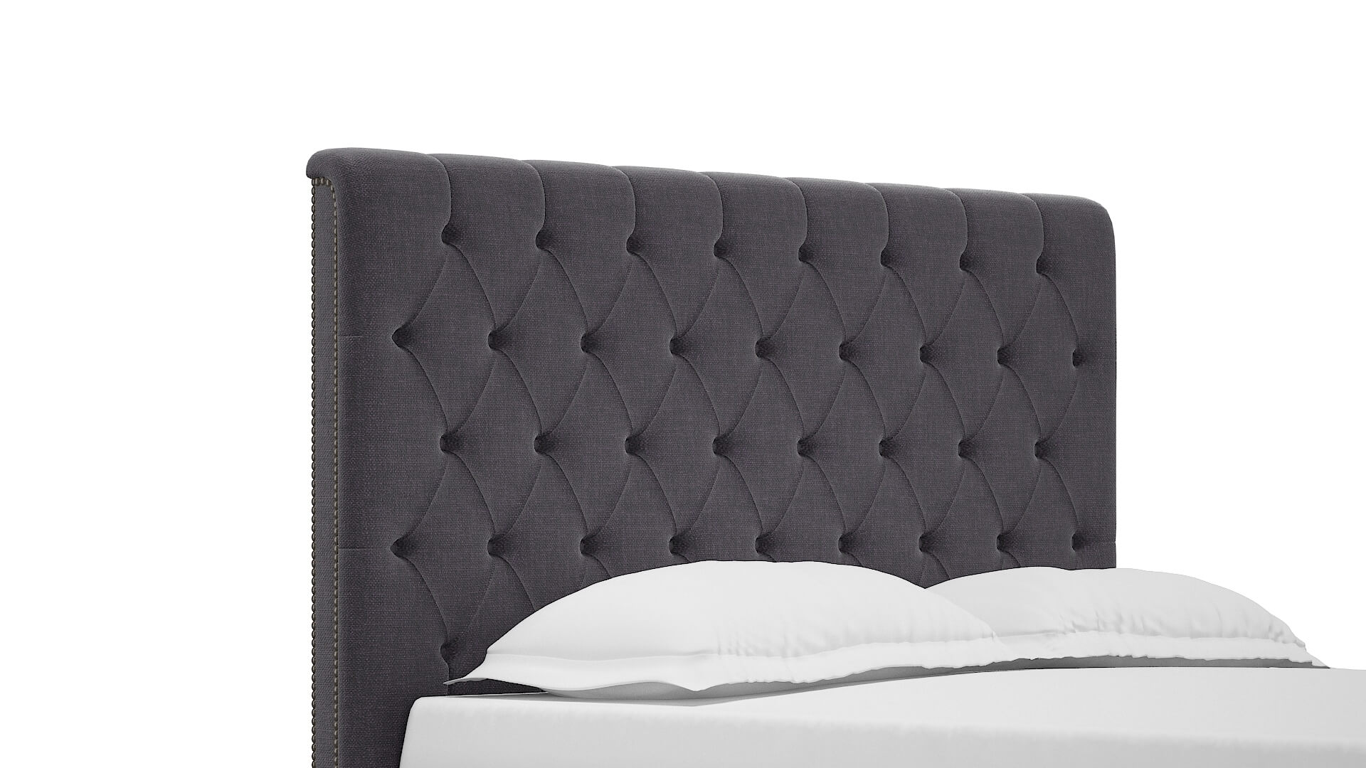 Sophia Durham Ink Bed Queen Headboard