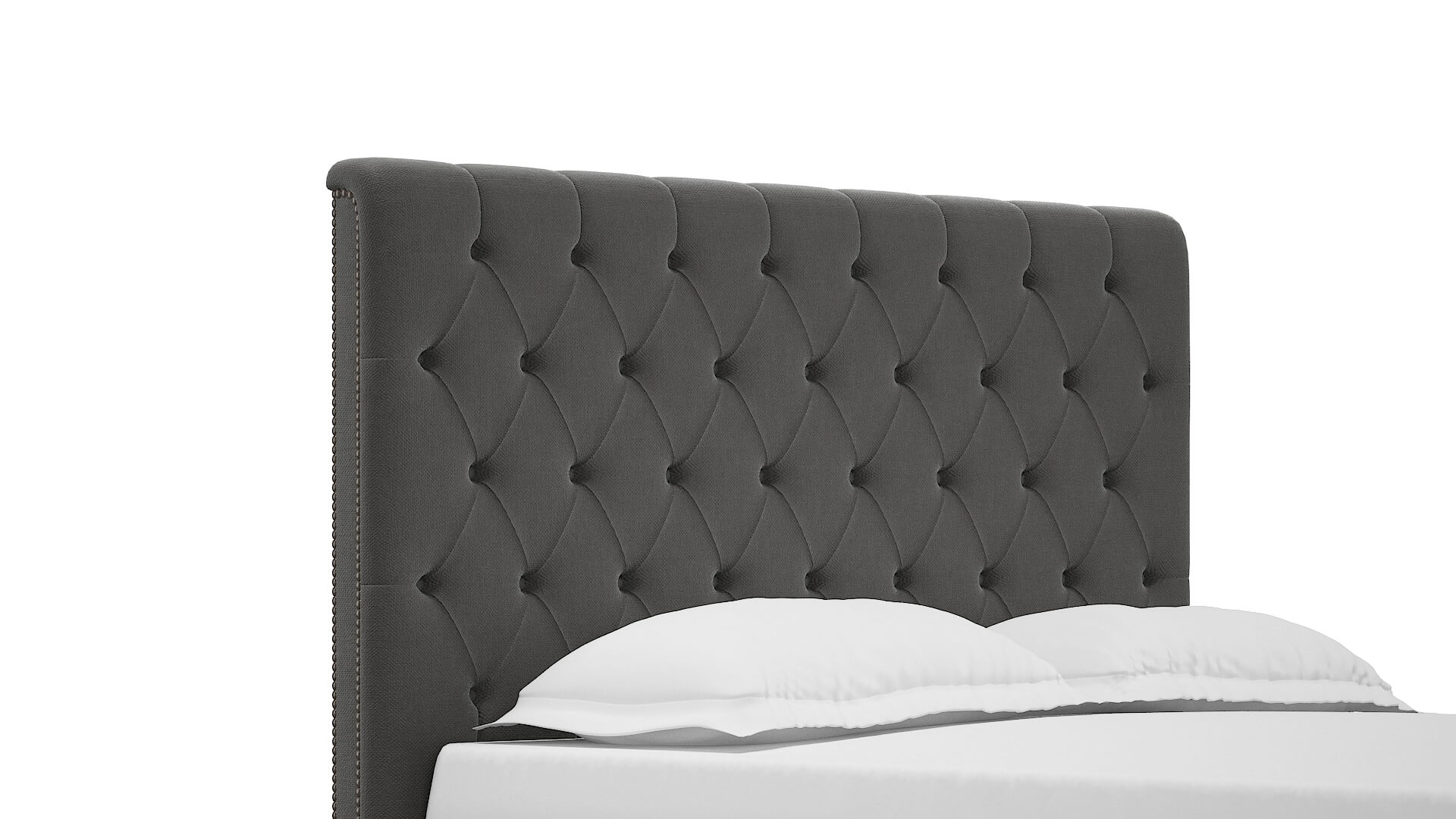 Sophia Rocket Charcoal Bed Queen Headboard