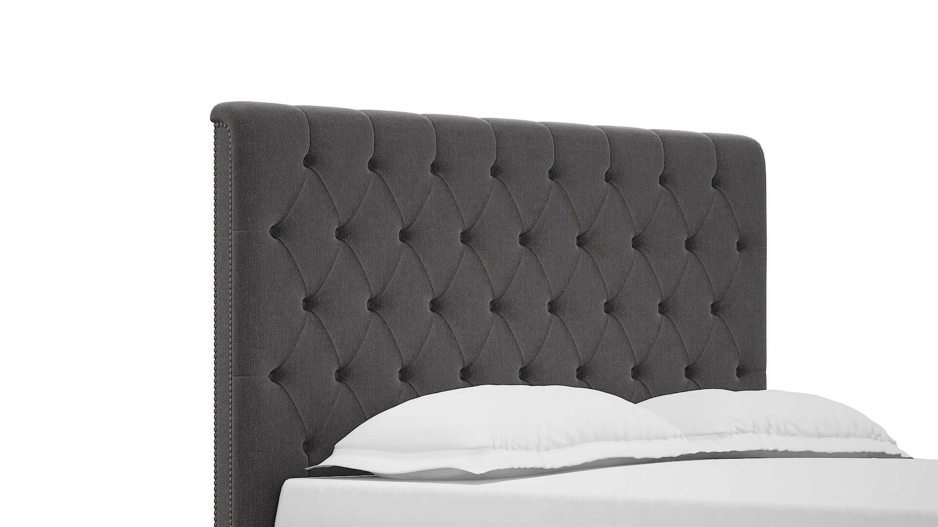Sophia Sasha Grey Bed Queen Headboard
