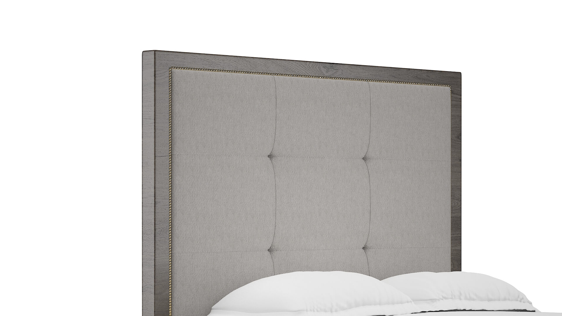 Talia Cosmo Silver Bed Queen Headboard