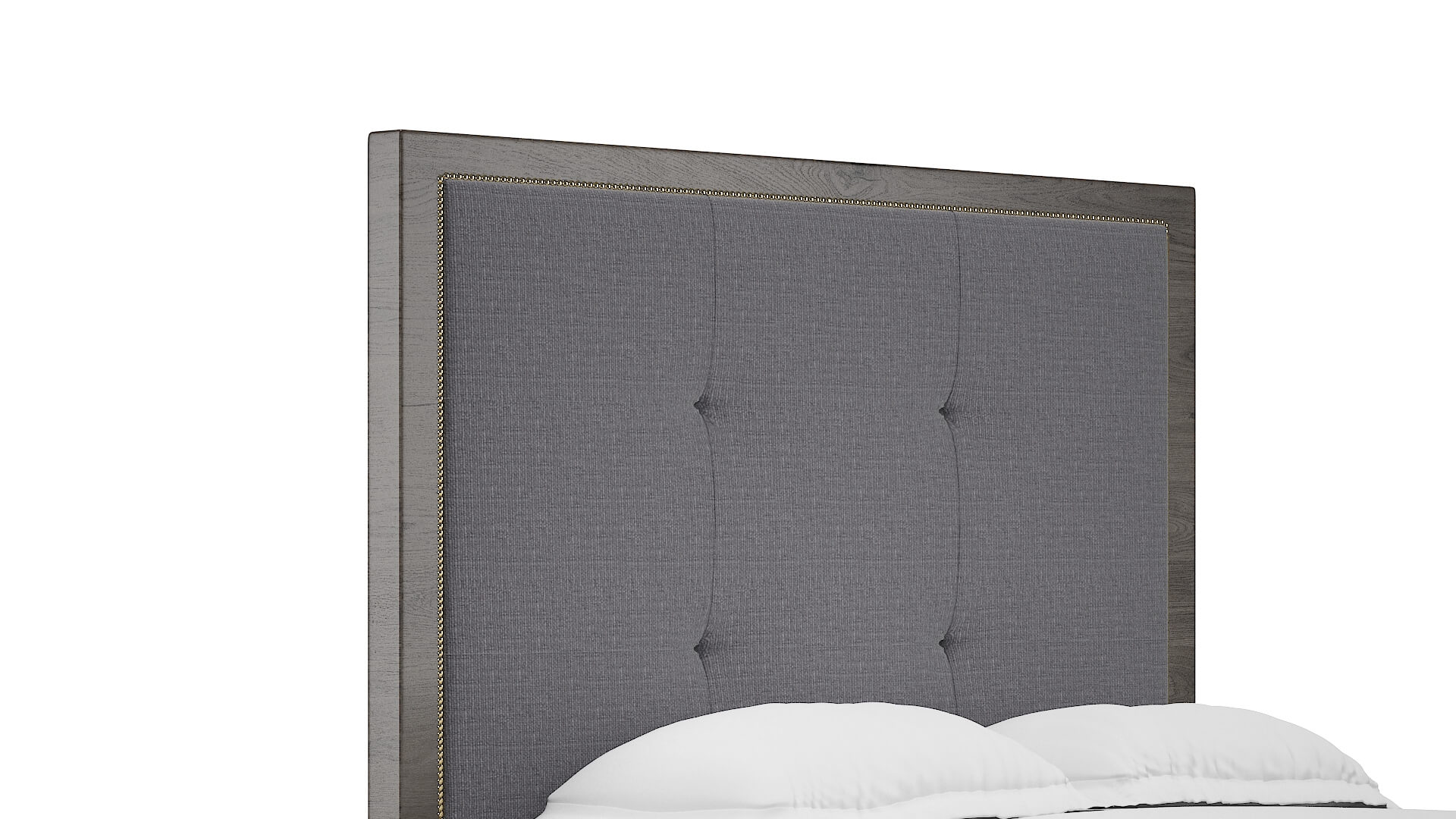 Talia Insight Denim Bed Queen Headboard