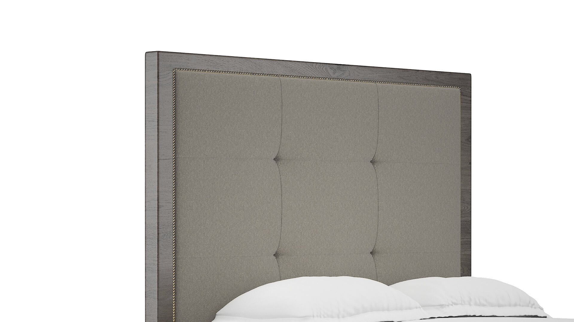 Talia Oscar Silver Bed Queen Headboard