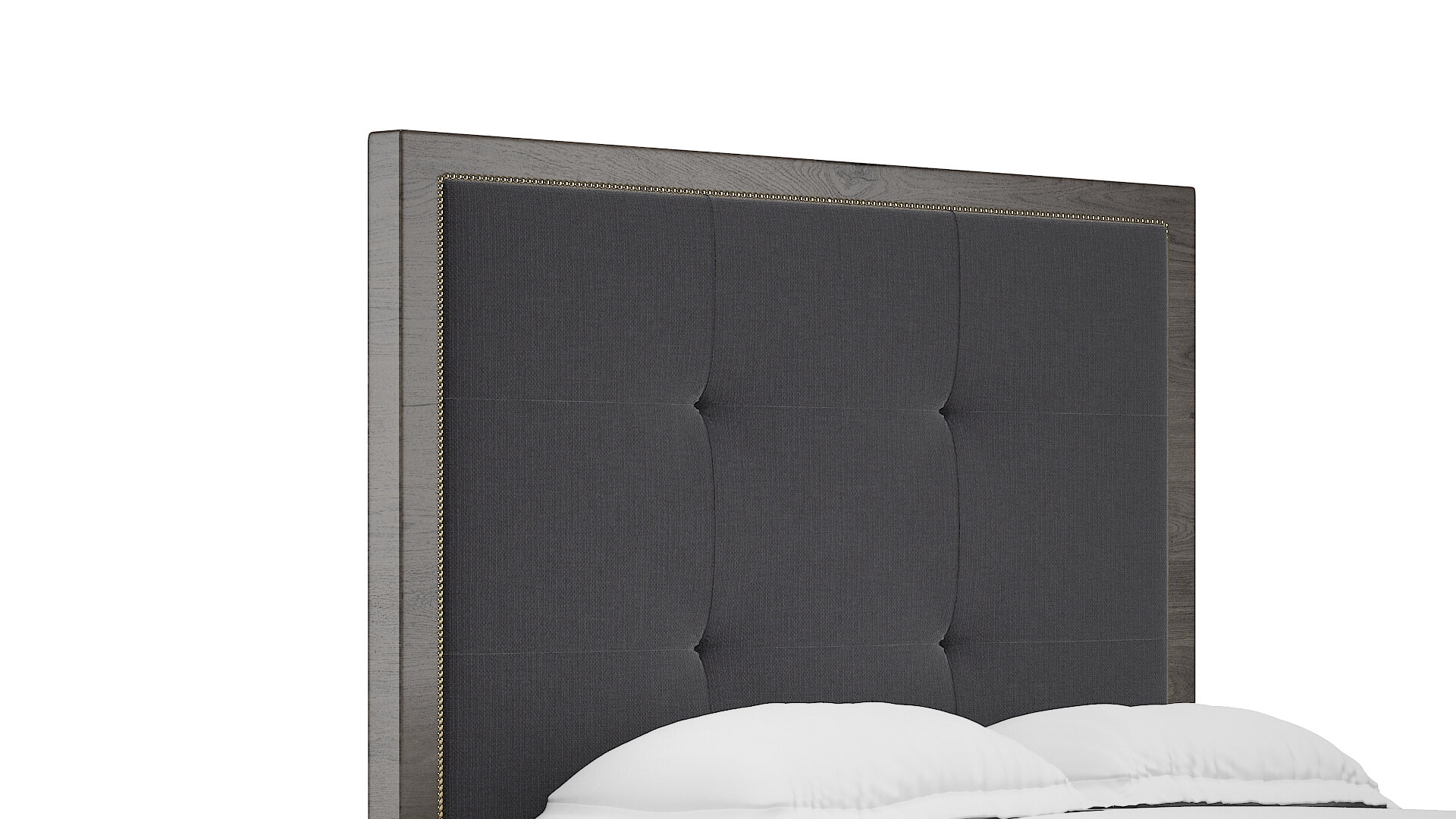 Talia Parker Charcoal Bed Queen Headboard
