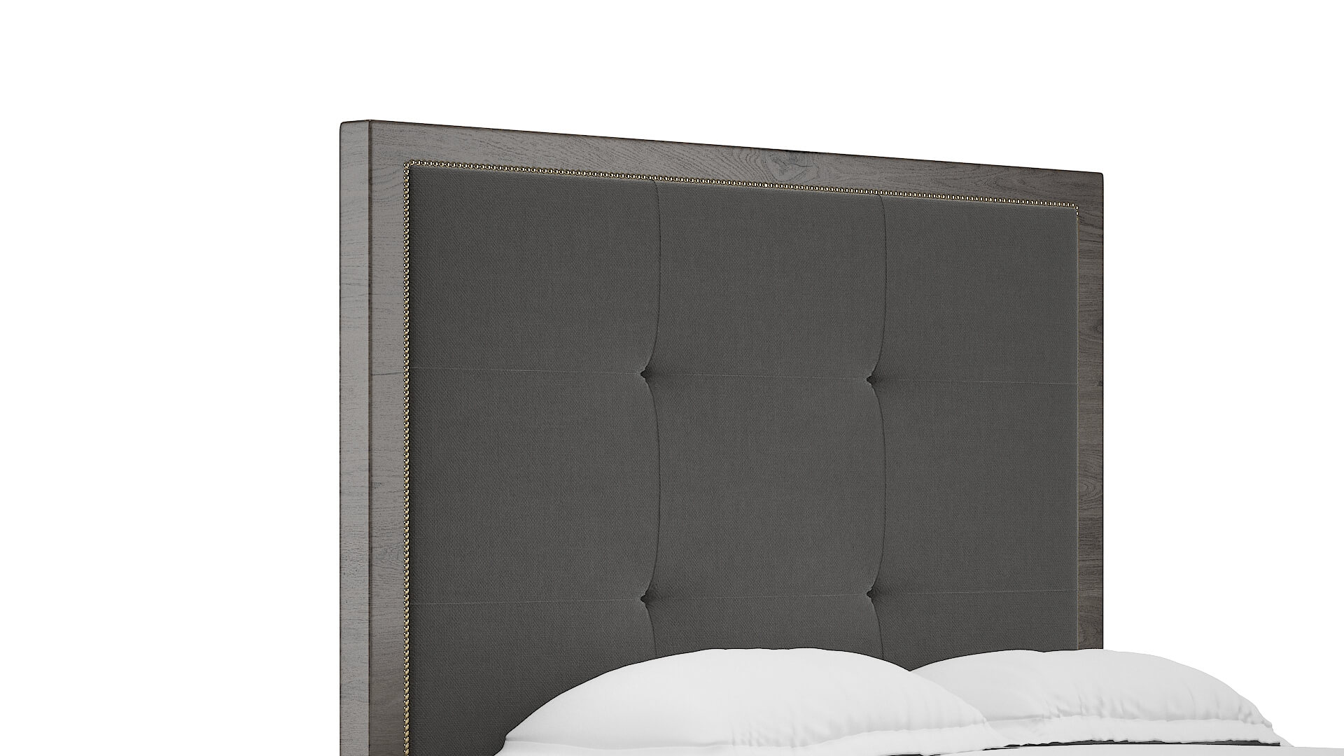 Talia Rocket Charcoal Bed Queen Headboard