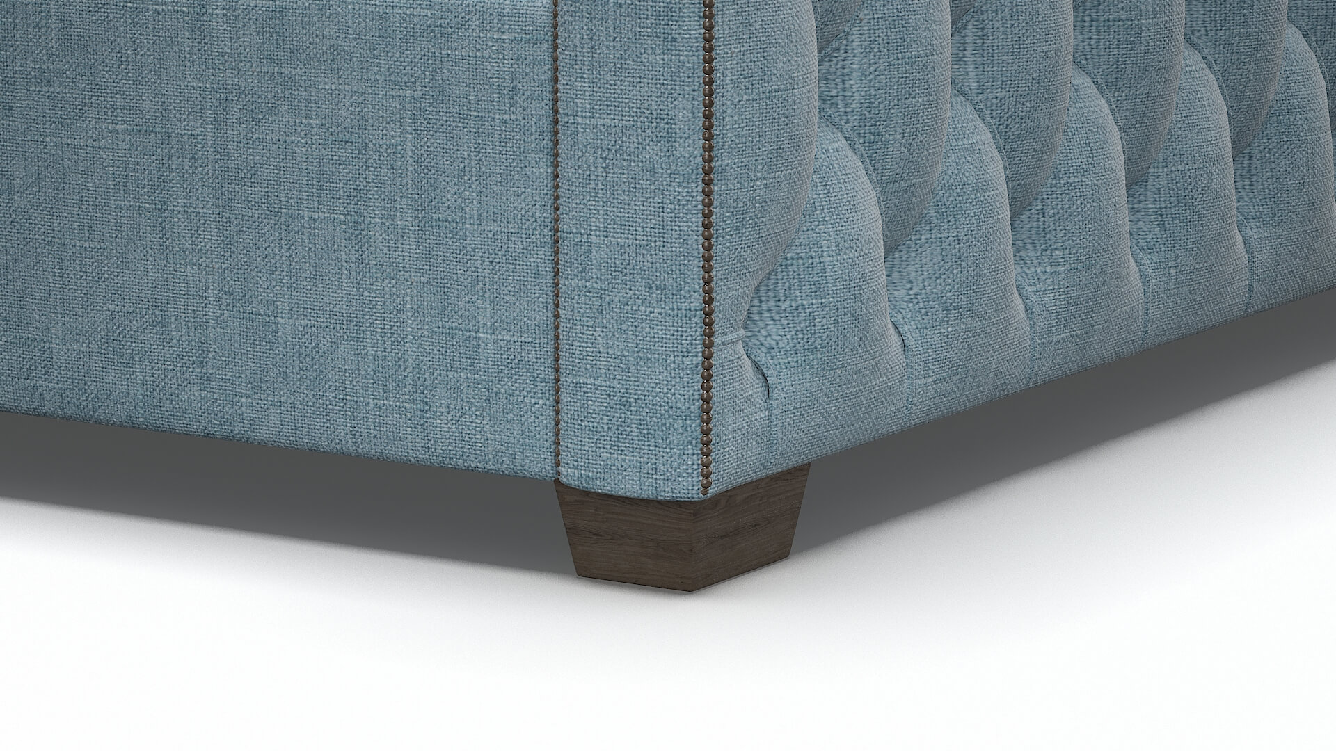 Aida Atlas Turquoise Bed Leg
