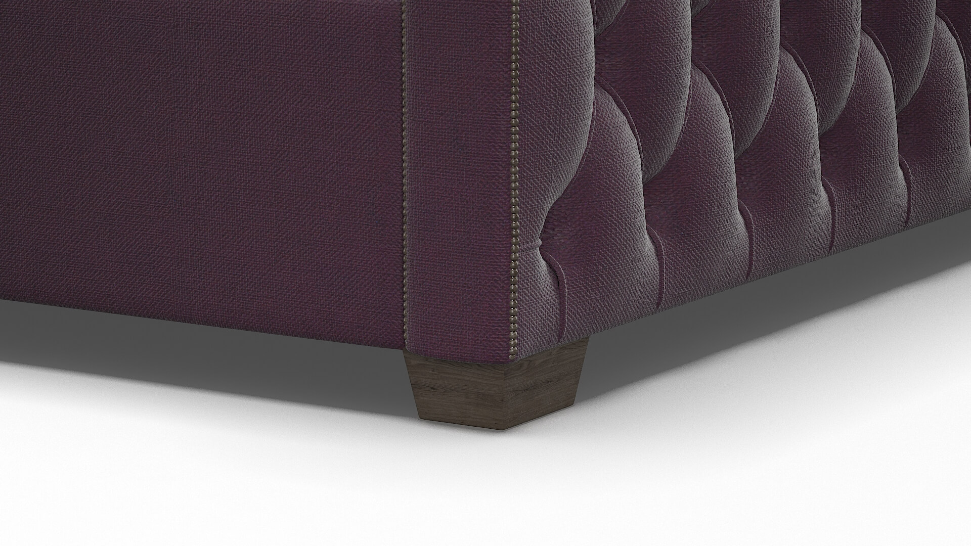 Aida Bella Aubergine Bed Leg