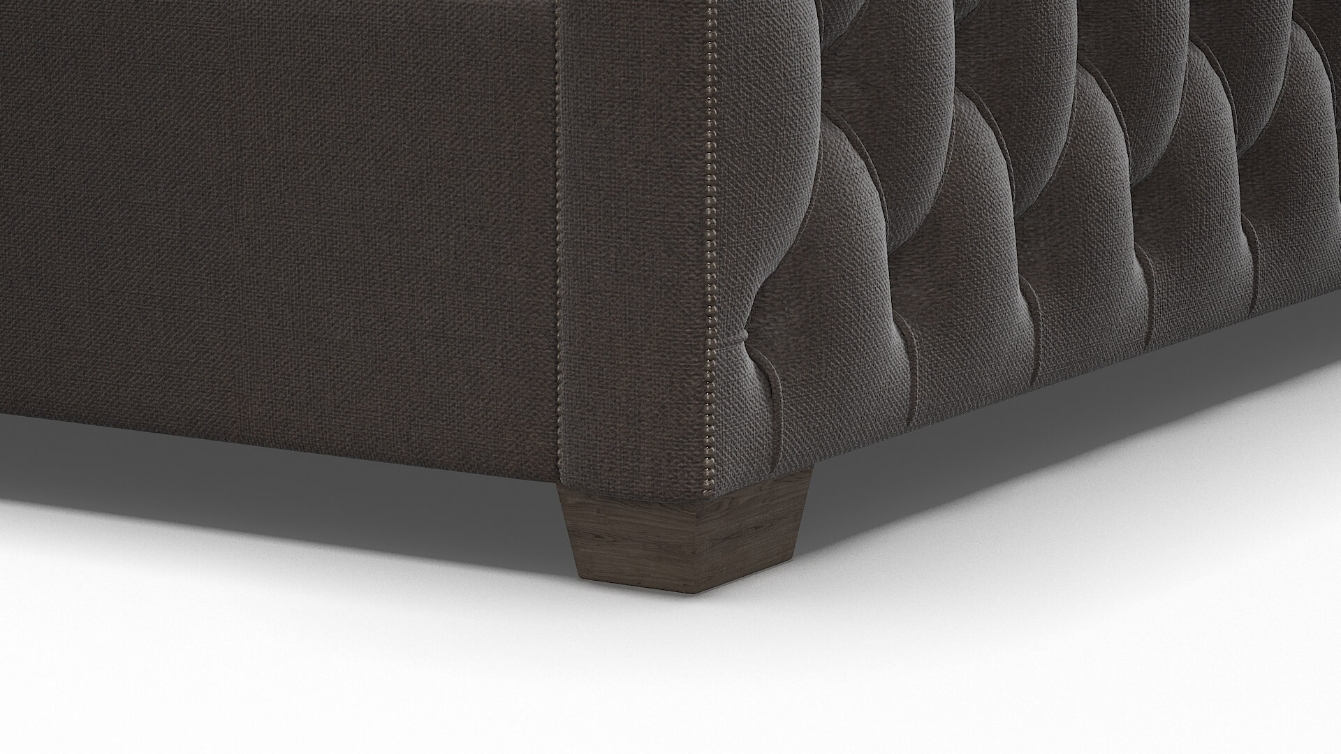 Aida Naples Graphite Bed Leg