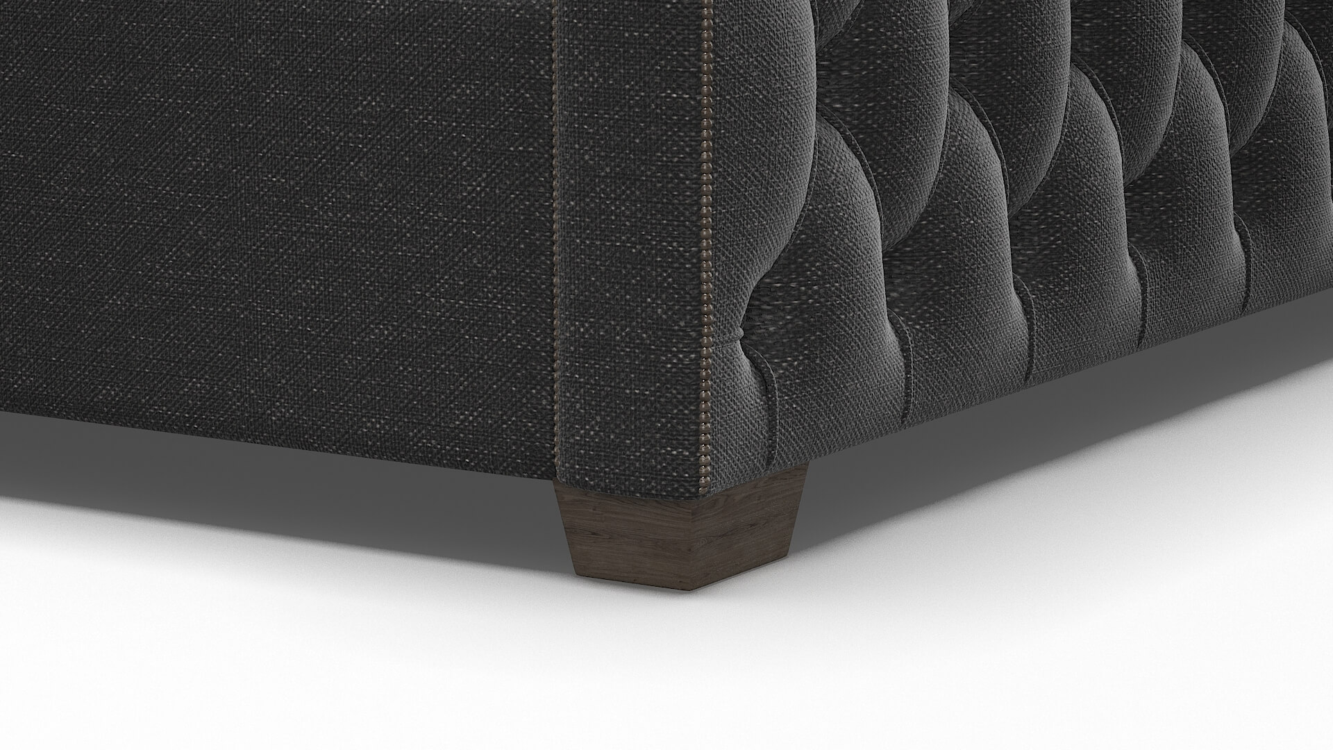 Aida Phoenix Charcoal Bed Leg