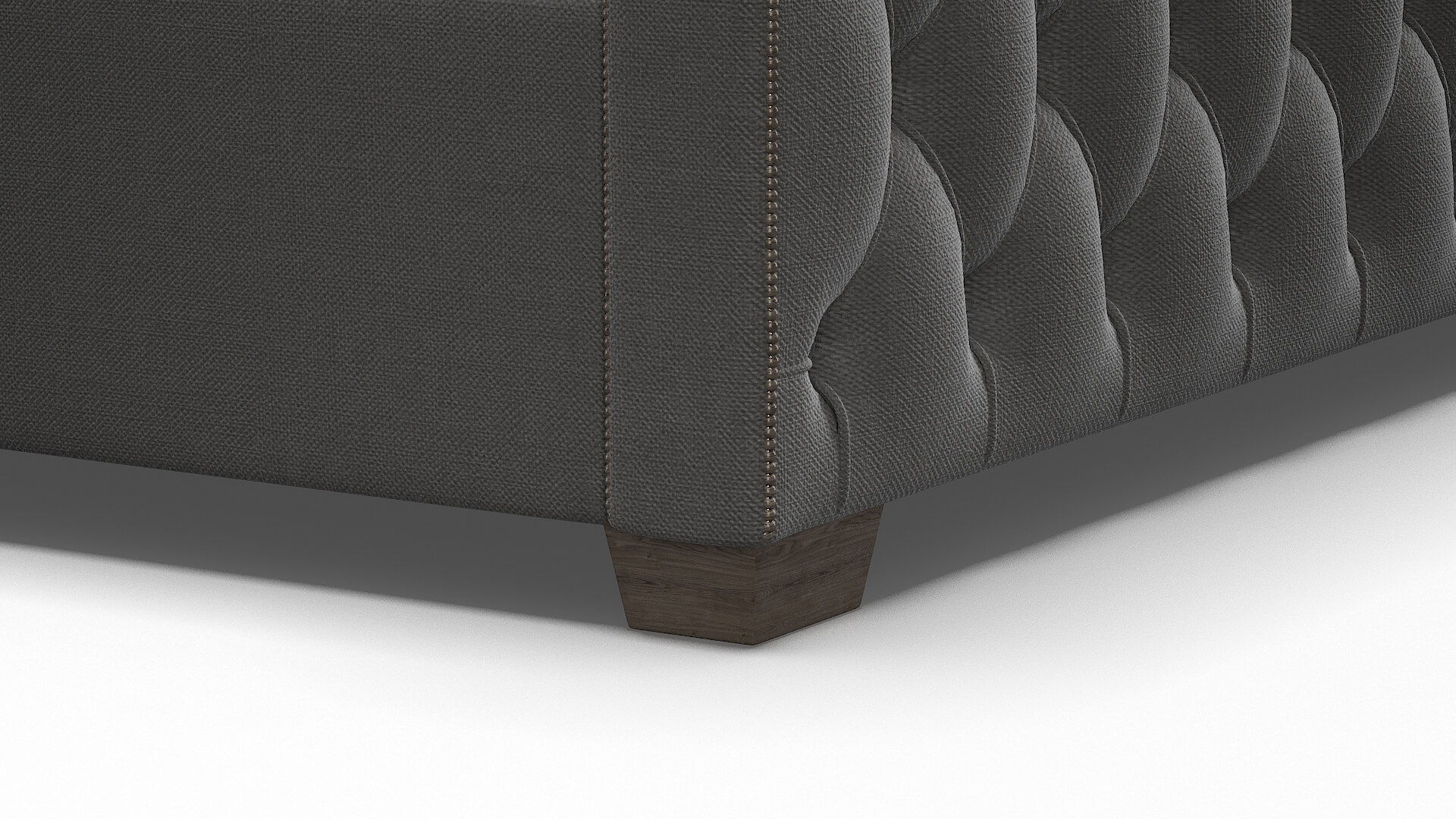 Aida Rocket Charcoal Bed Leg