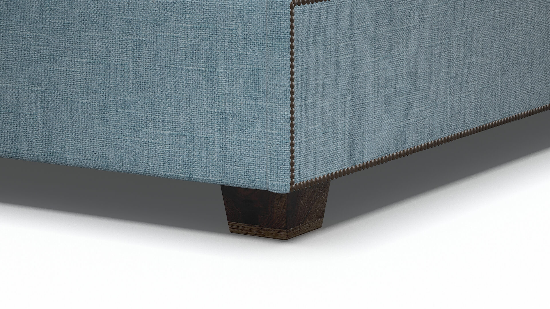 Bellezza Atlas Turquoise Bed Leg