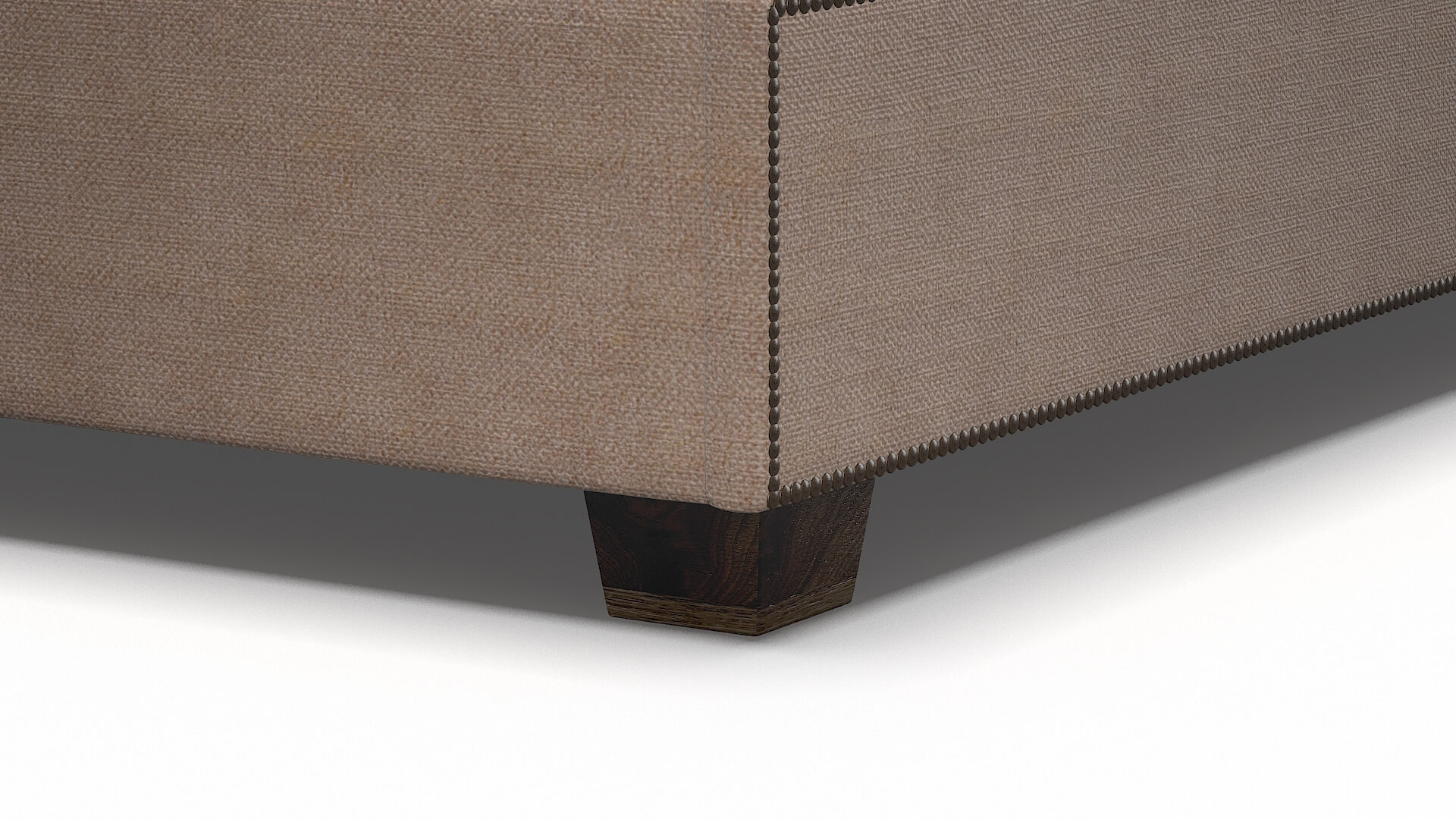 Bellezza Bella Pewter Bed Leg