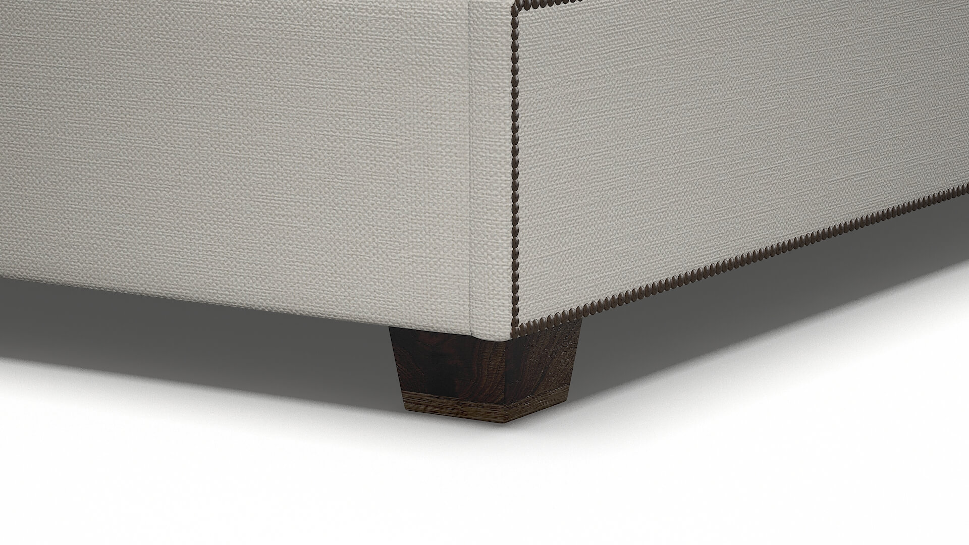 Bellezza Keylargo Oatmeal Bed Leg