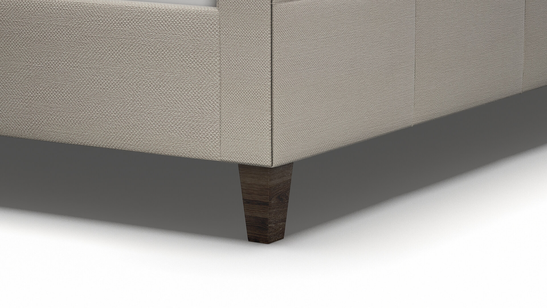 Biagio Malibu Linen Bed Leg