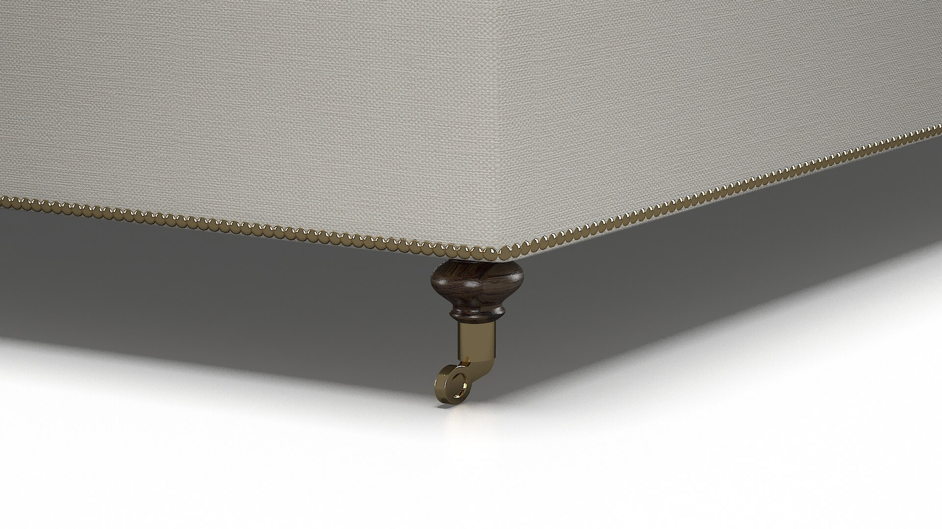 Bijou Keylargo Oatmeal Bed Leg