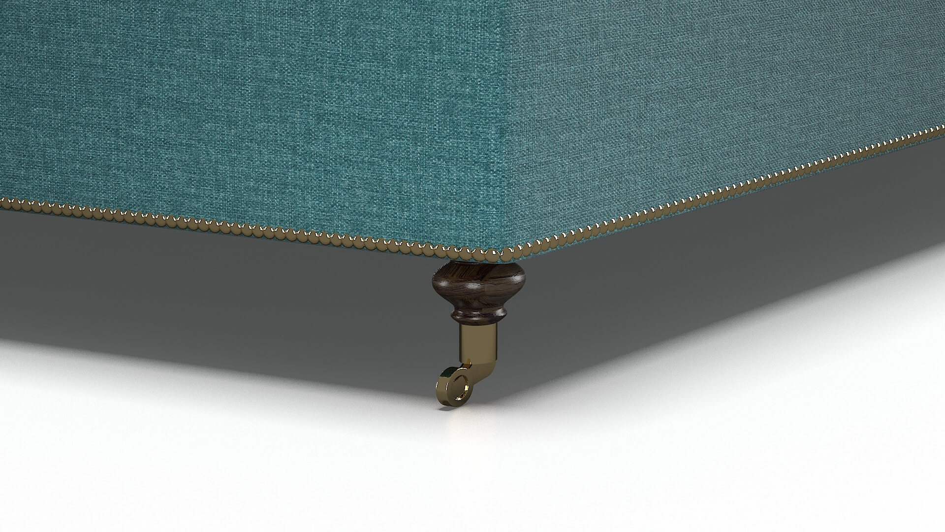 Bijou Keylargo Teal Bed Leg