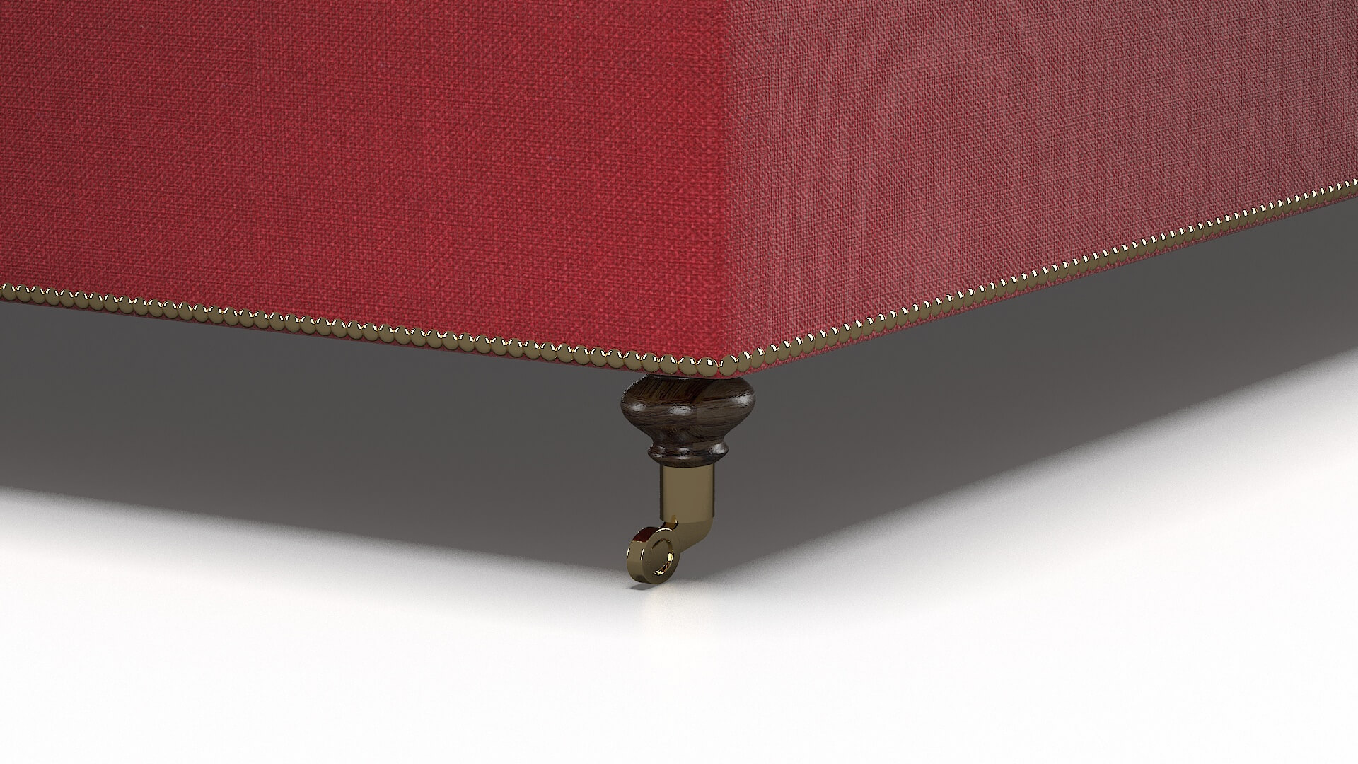 Bijou Pauline Ruby Bed Leg