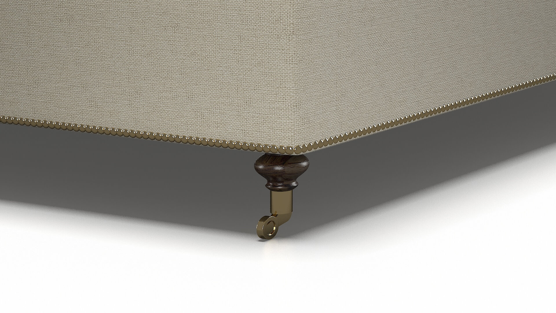 Bijou Phoenix Ivory Bed Leg