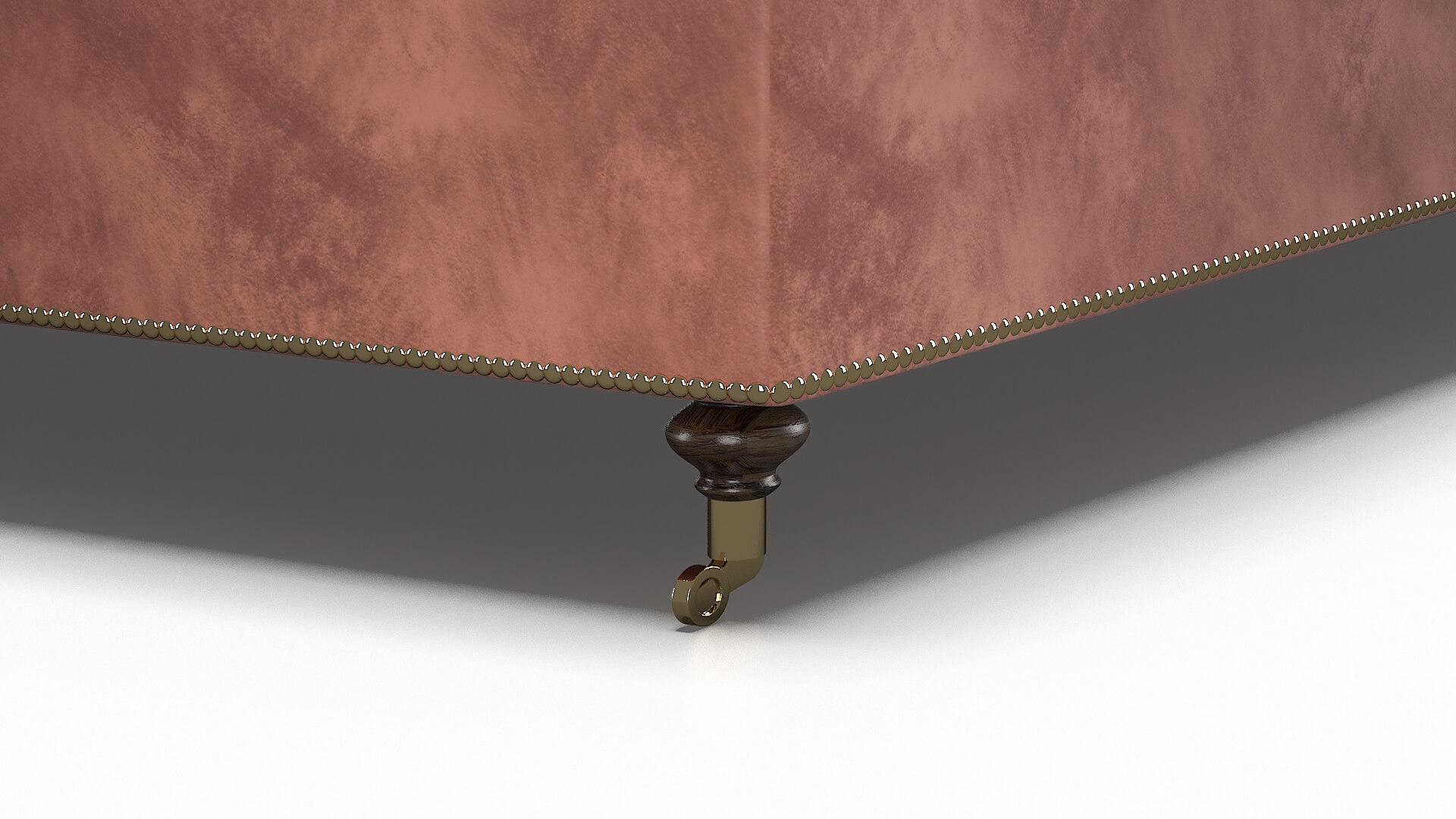 Bijou Royale Blush Bed Leg