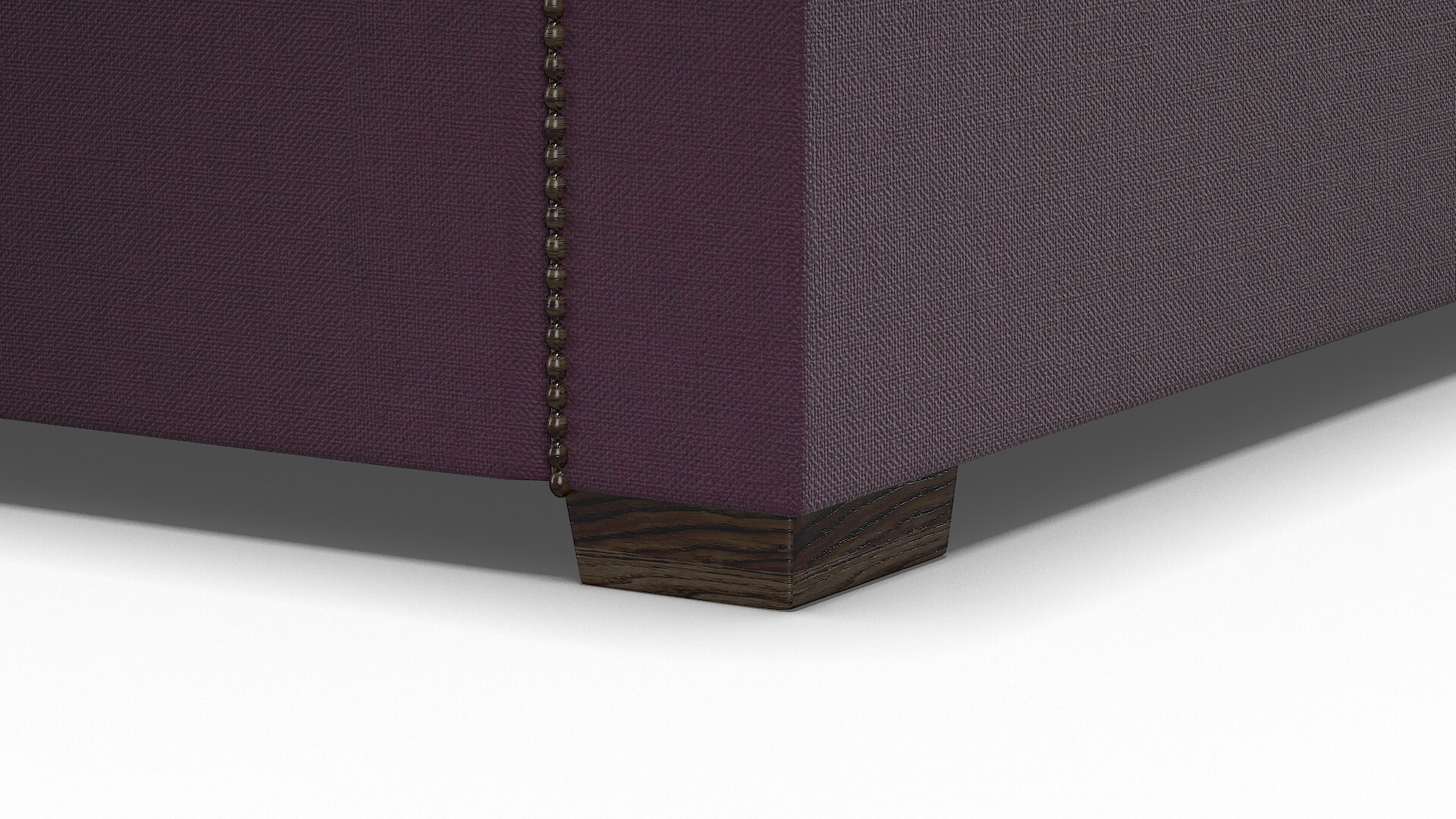 Bria Bella Aubergine Bed Leg