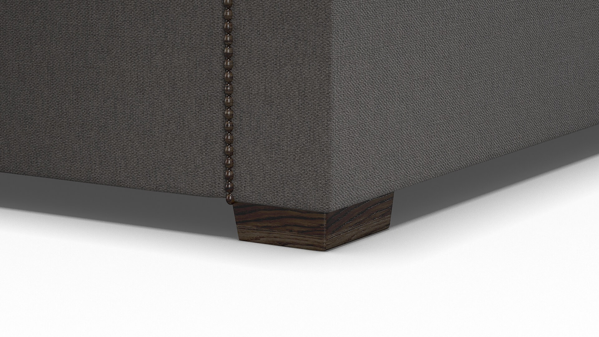 Bria Cosmo Charcoal Bed Leg