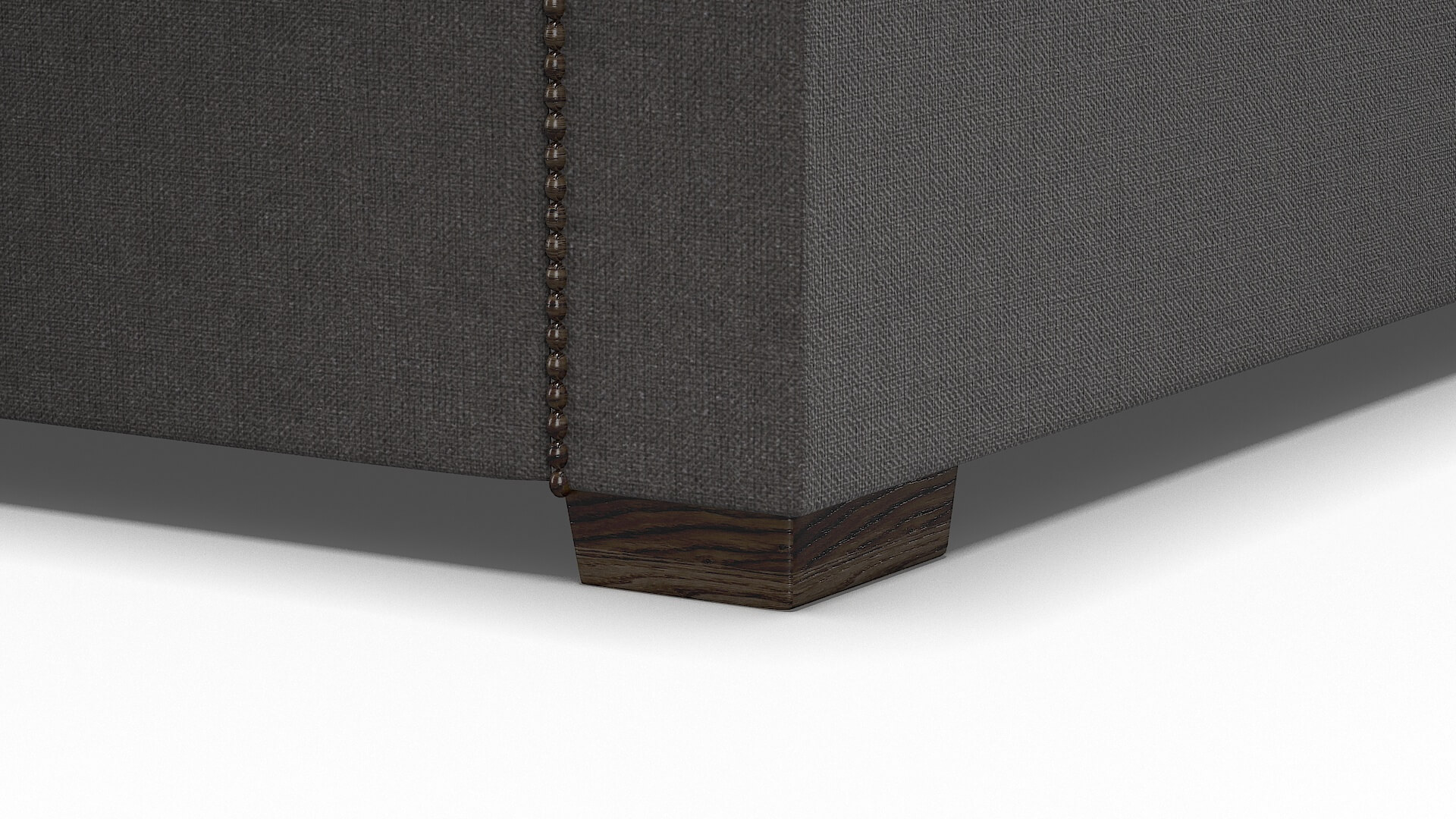 Bria Sasha Grey Bed Leg