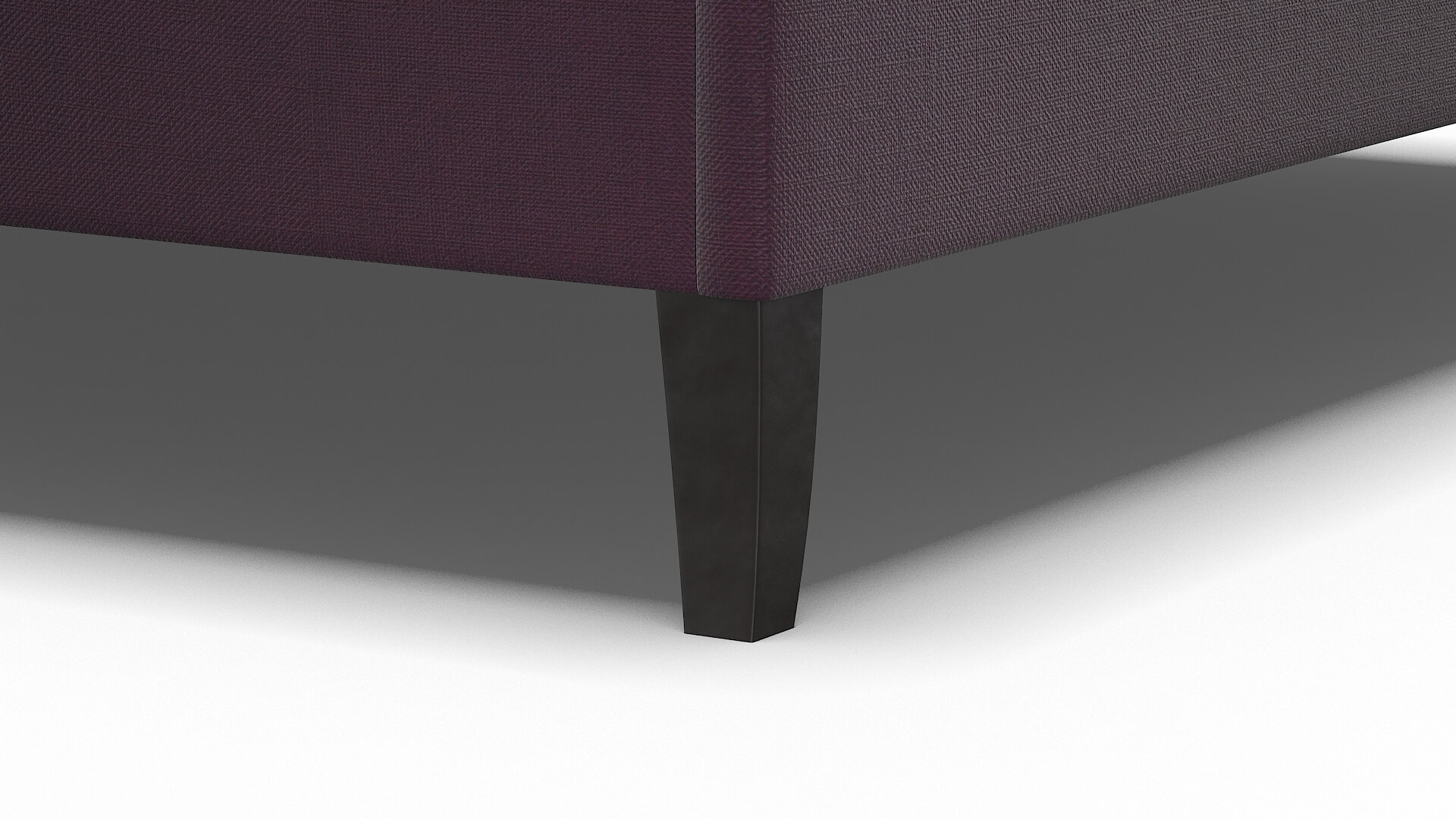 Dalion Bella Aubergine Bed Leg