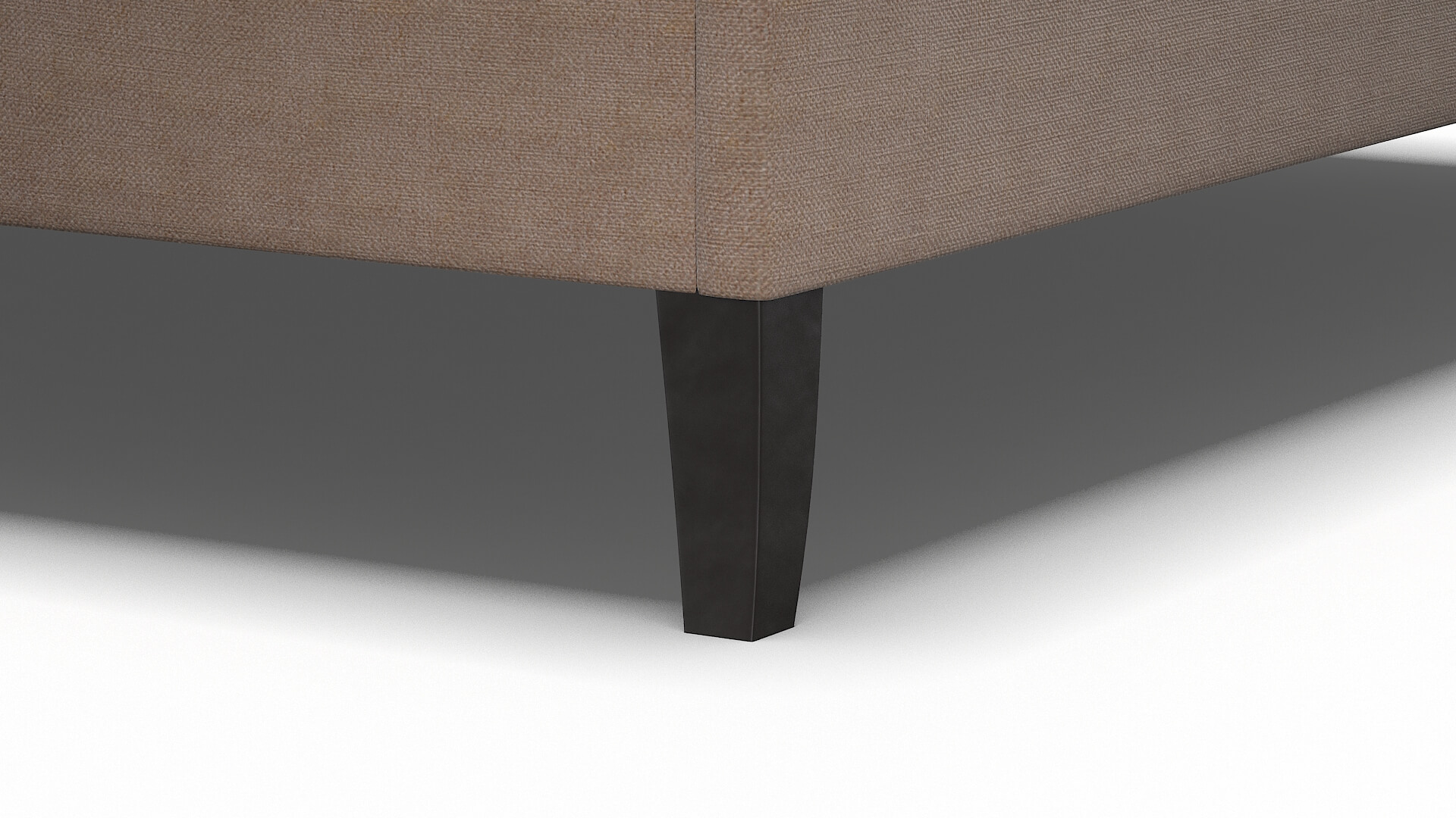 Dalion Bella Pewter Bed Leg