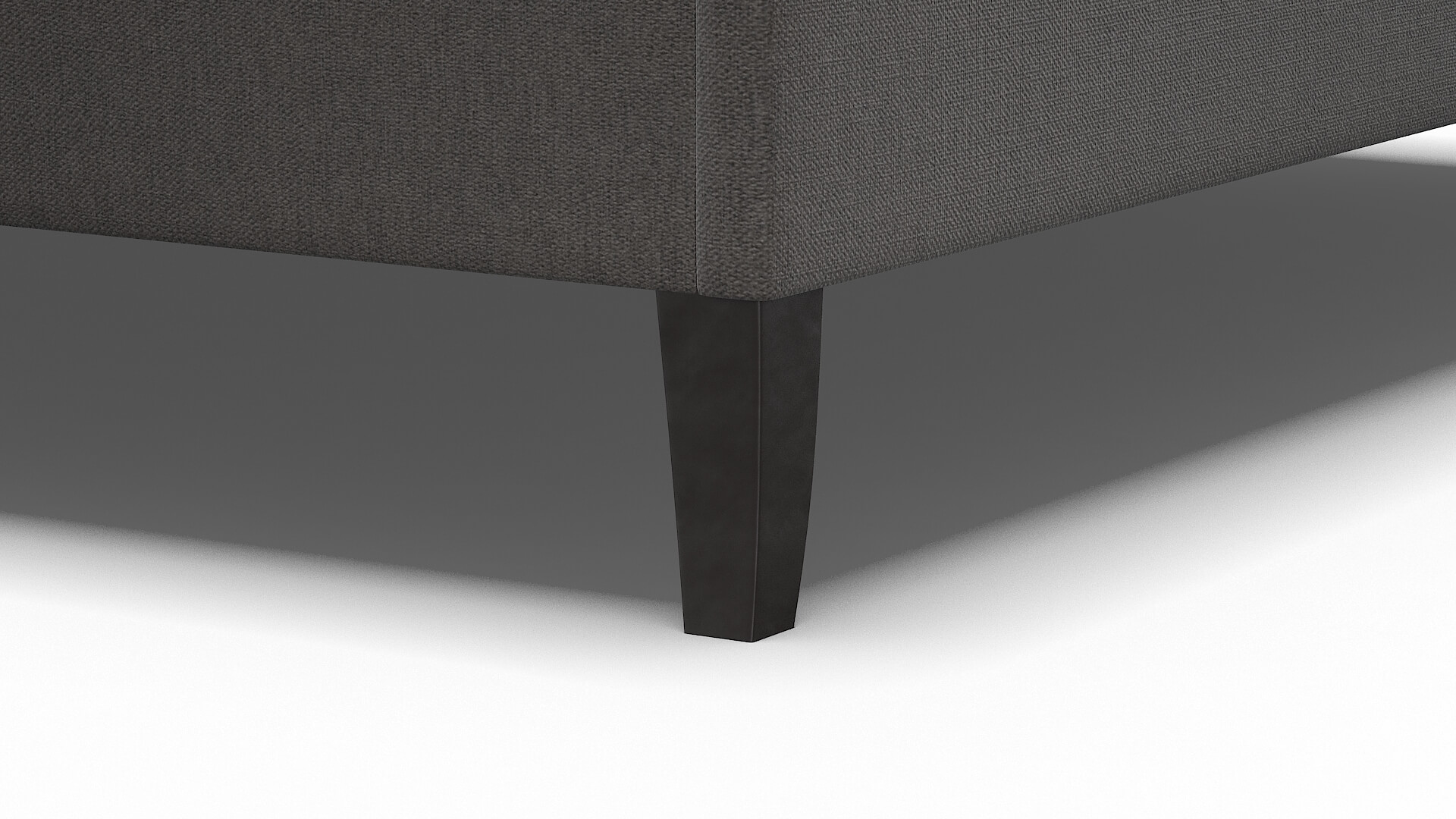 Dalion Cosmo Charcoal Bed Leg
