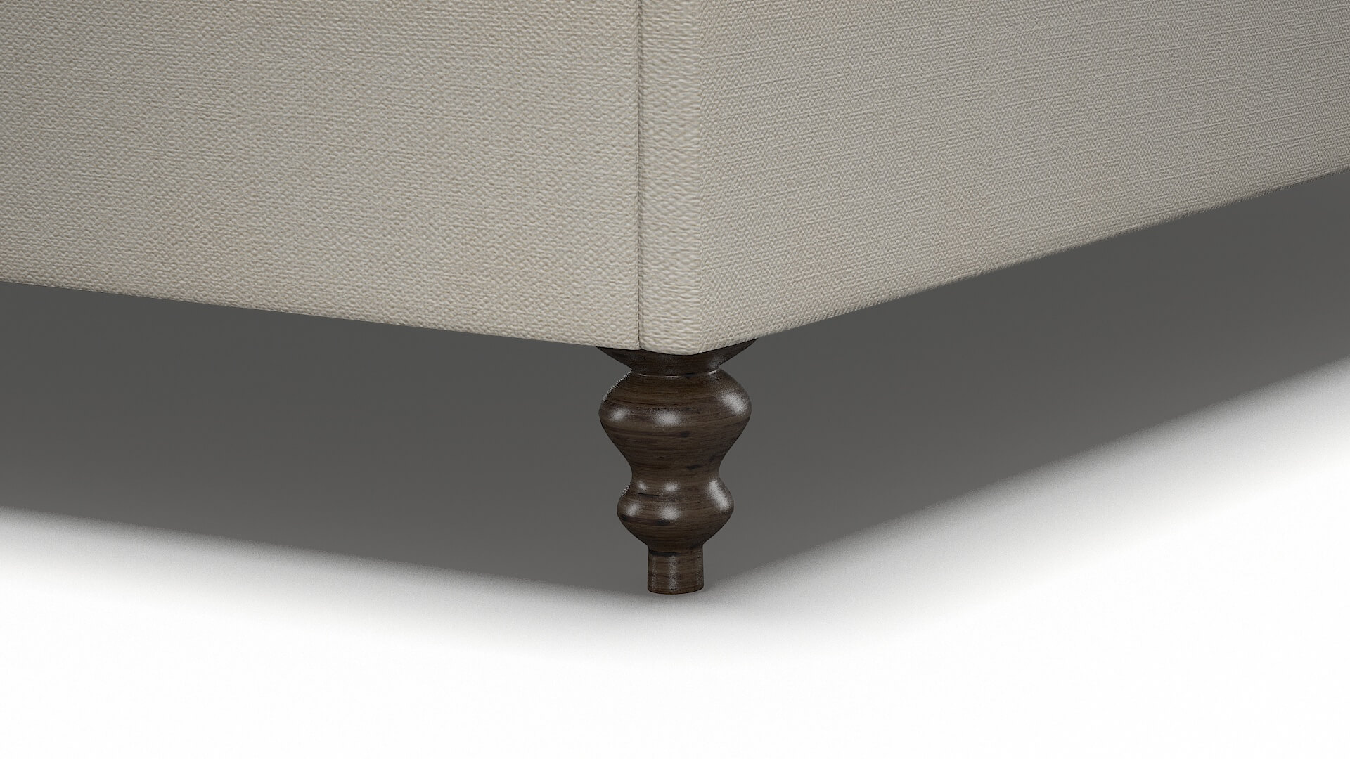 Decima Bungalow Ivory Bed Leg