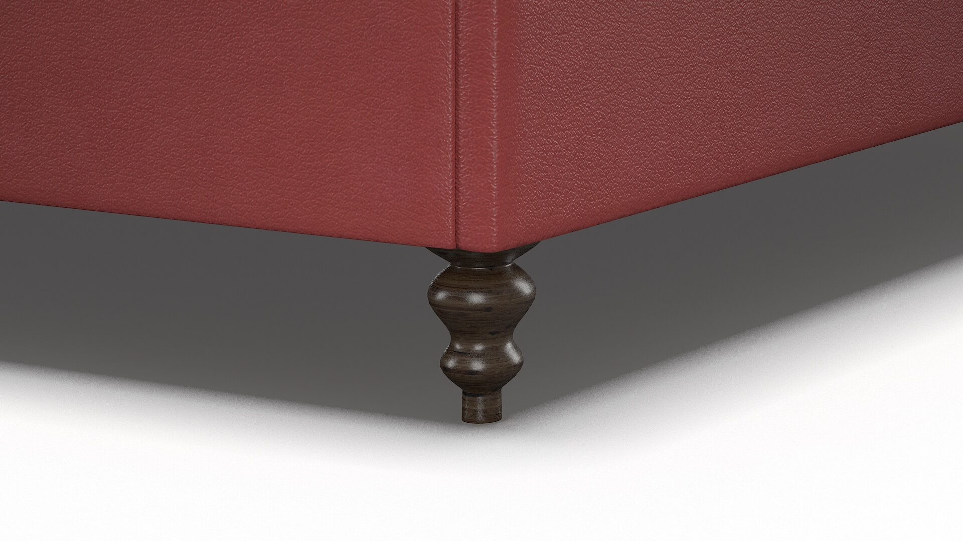 Decima Dillion Cordovan Bed Leg