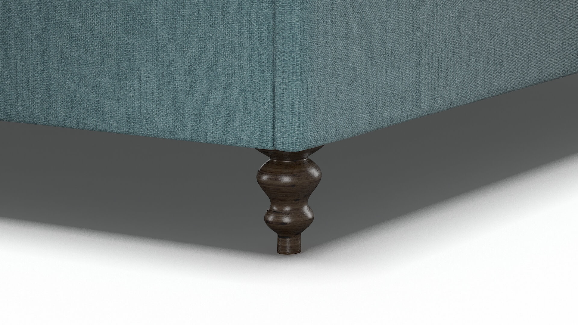 Decima Insight Peacock Bed Leg