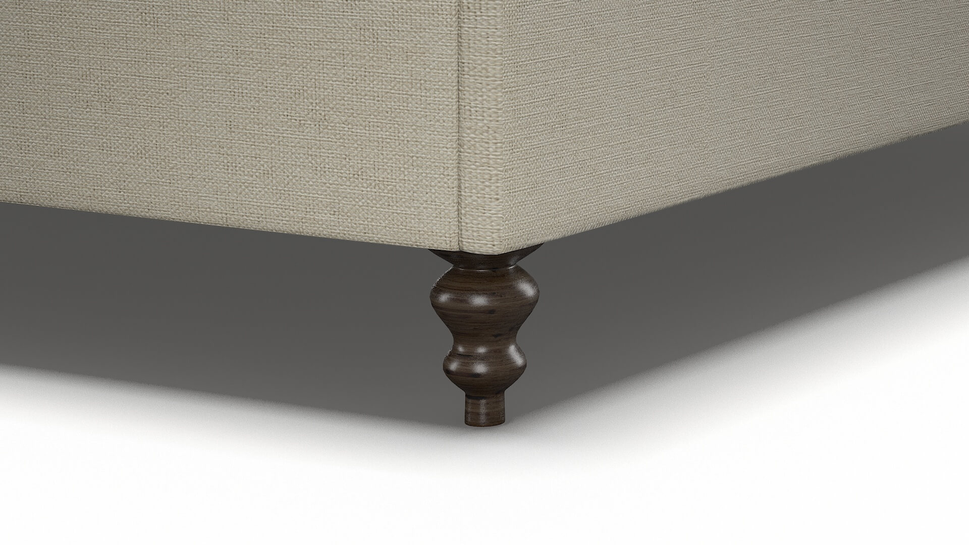 Decima Phoenix Ivory Bed Leg