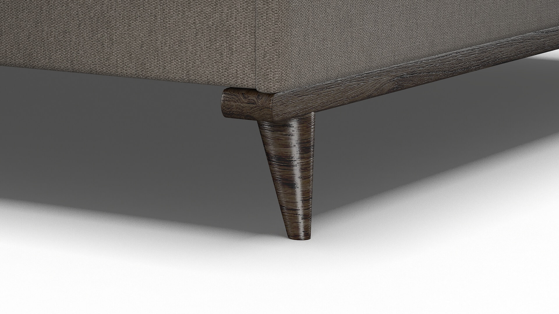 Hannela Cosmo Taupe Bed Leg