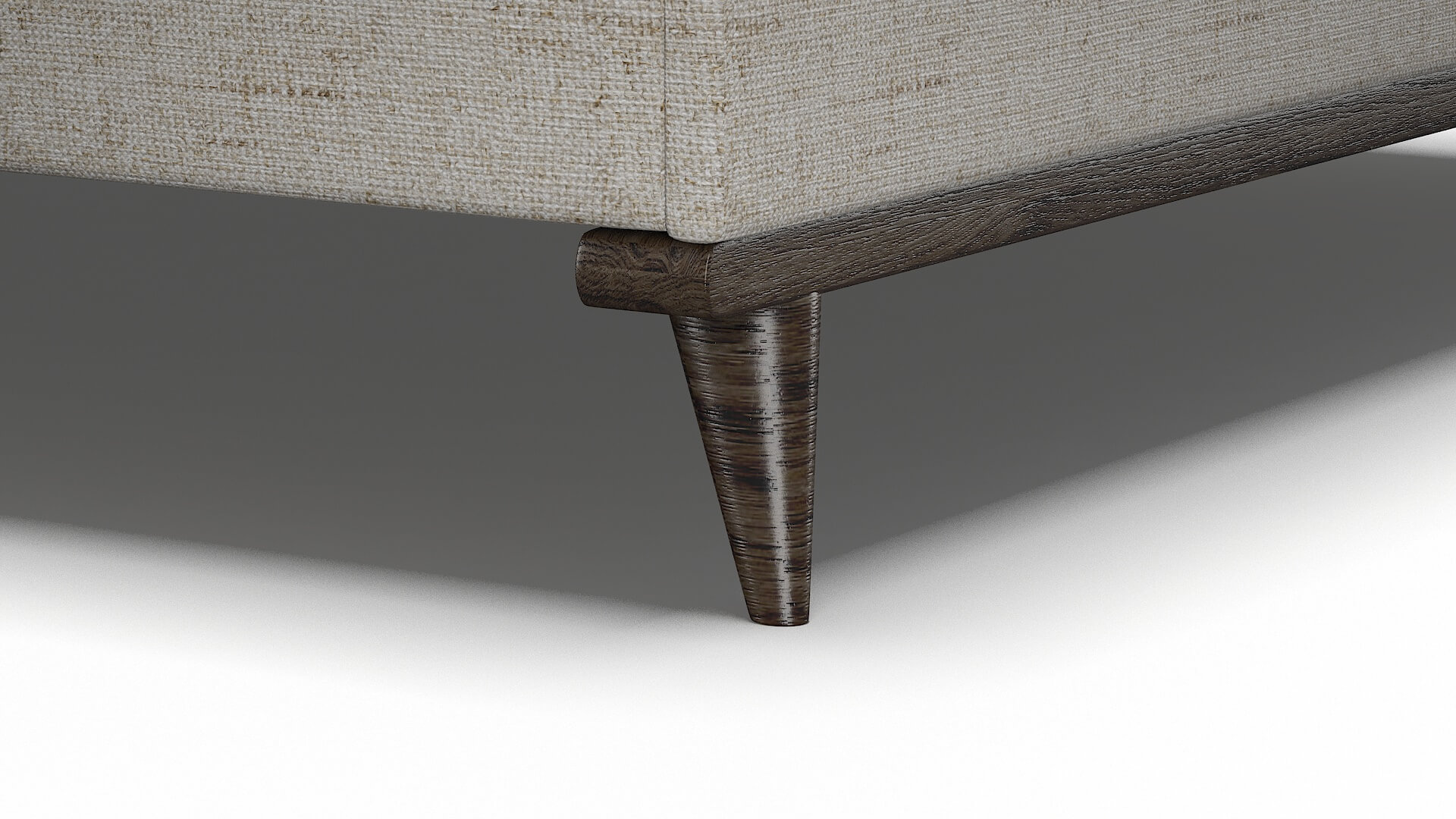 Hannela Derby Taupe Bed Leg