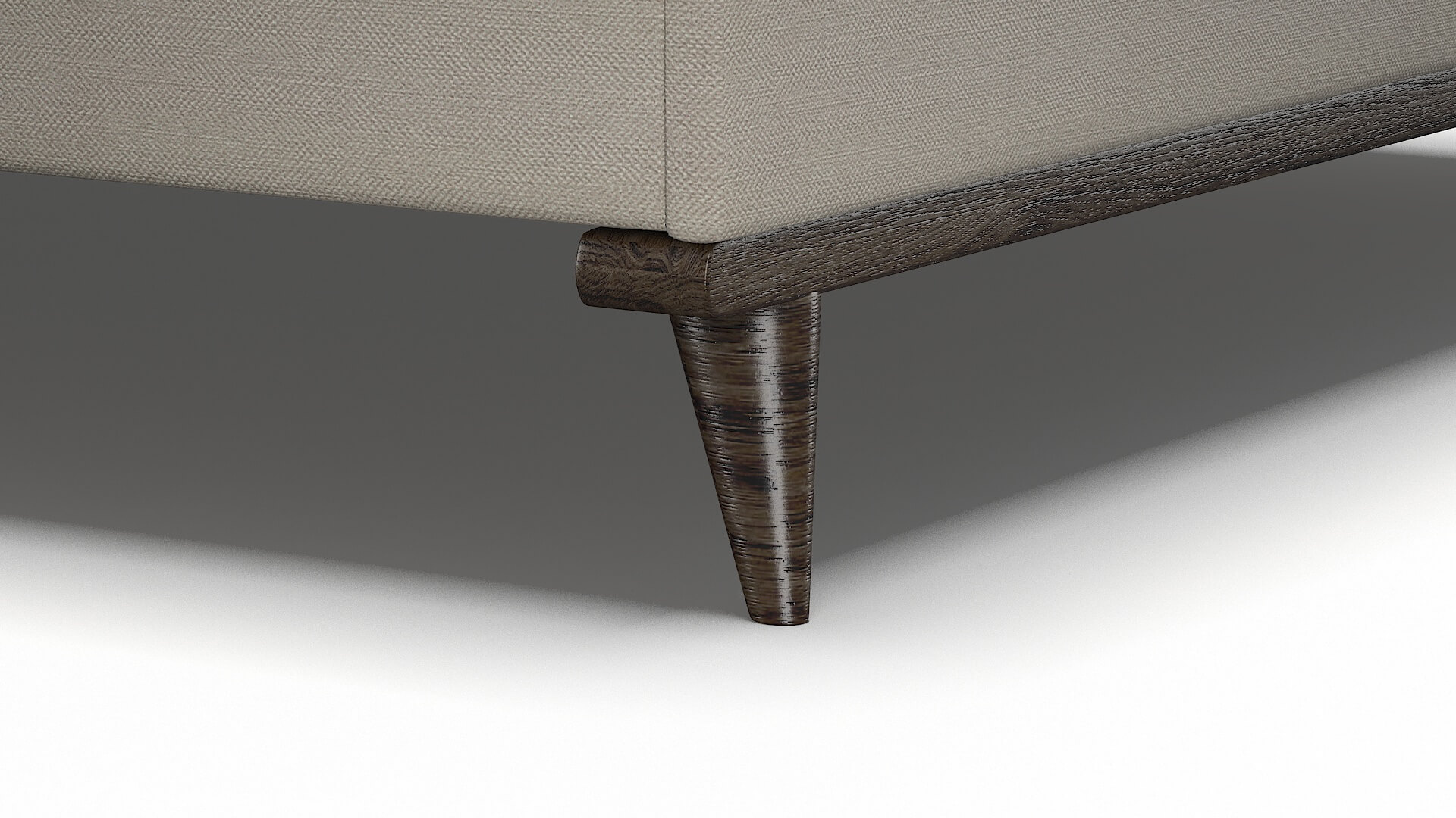 Hannela Malibu Linen Bed Leg