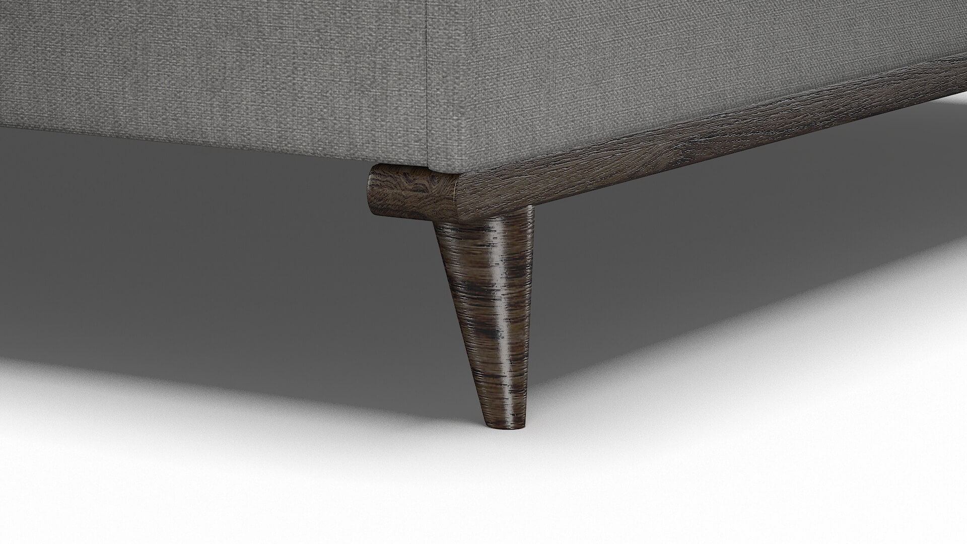 Isla Bungalow Graphite Bed Leg