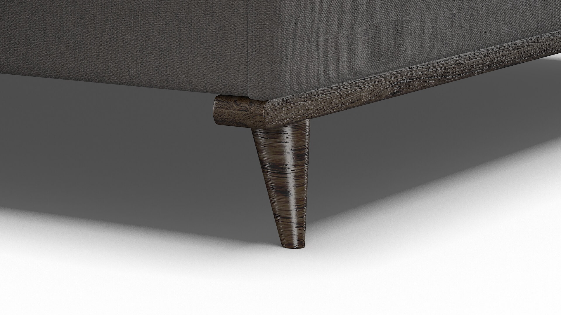 Isla Cosmo Charcoal Bed Leg