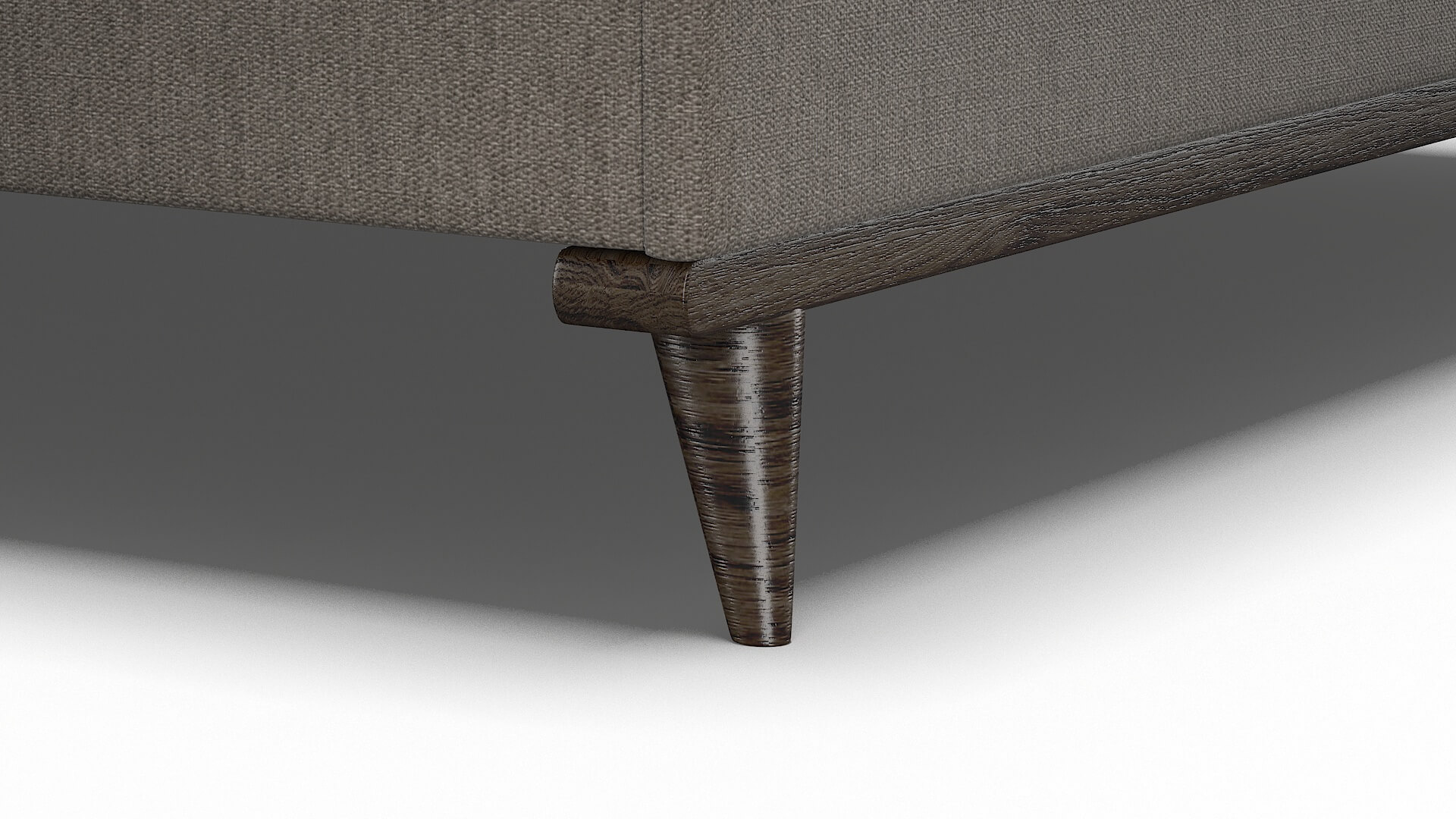 Isla Cosmo Taupe Bed Leg