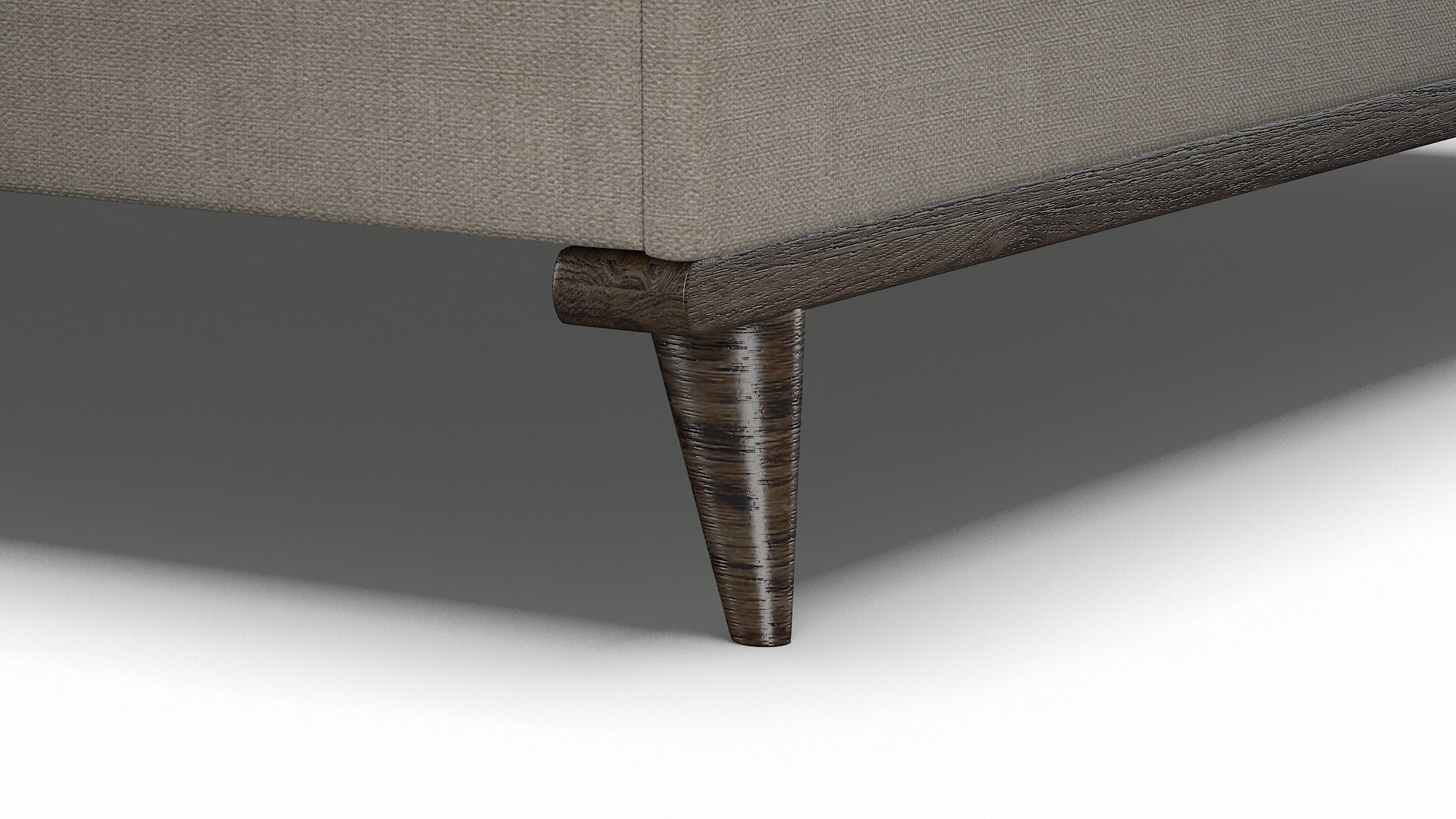 Isla Derby Linen Bed Leg